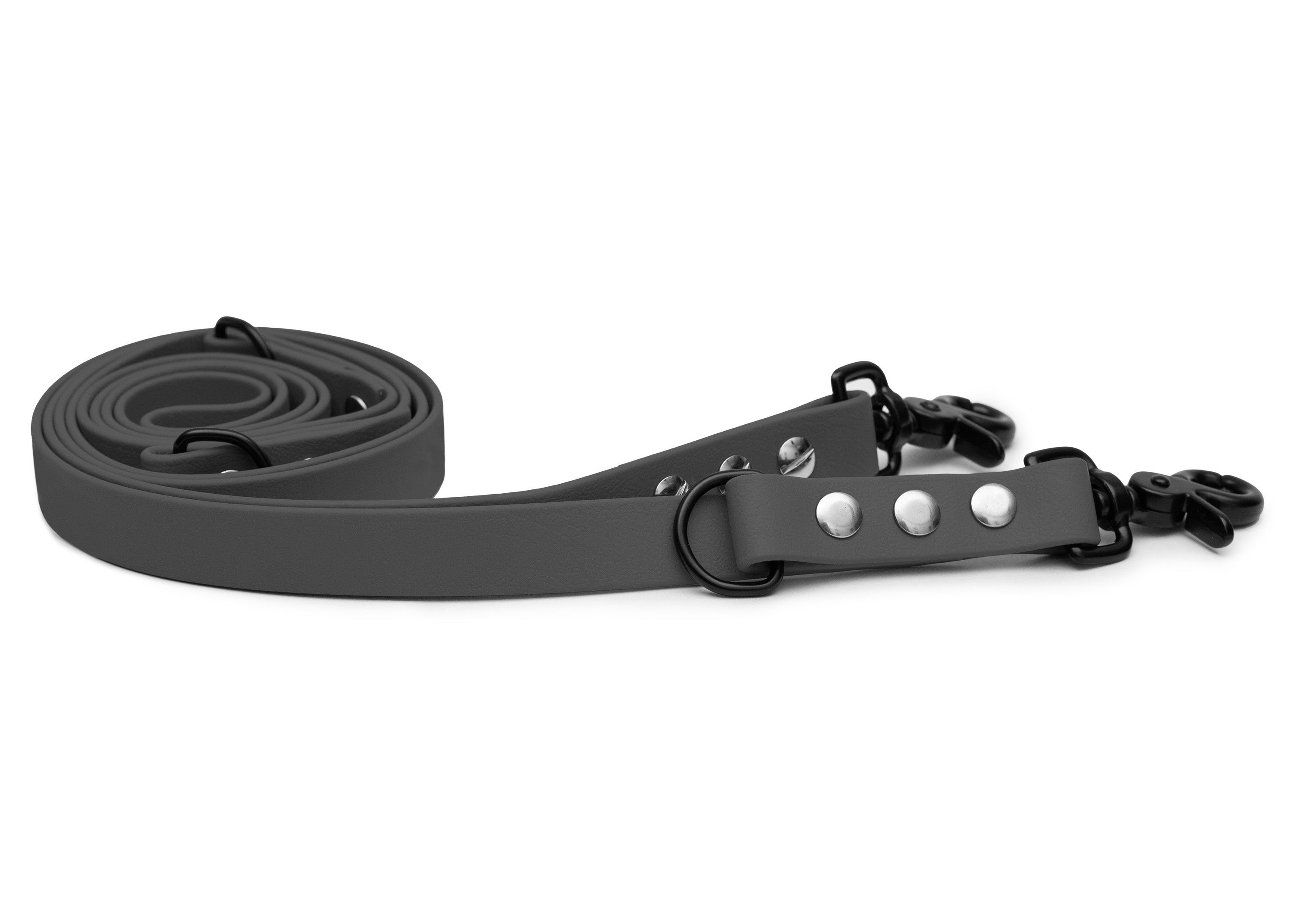 Biothane leash Grey