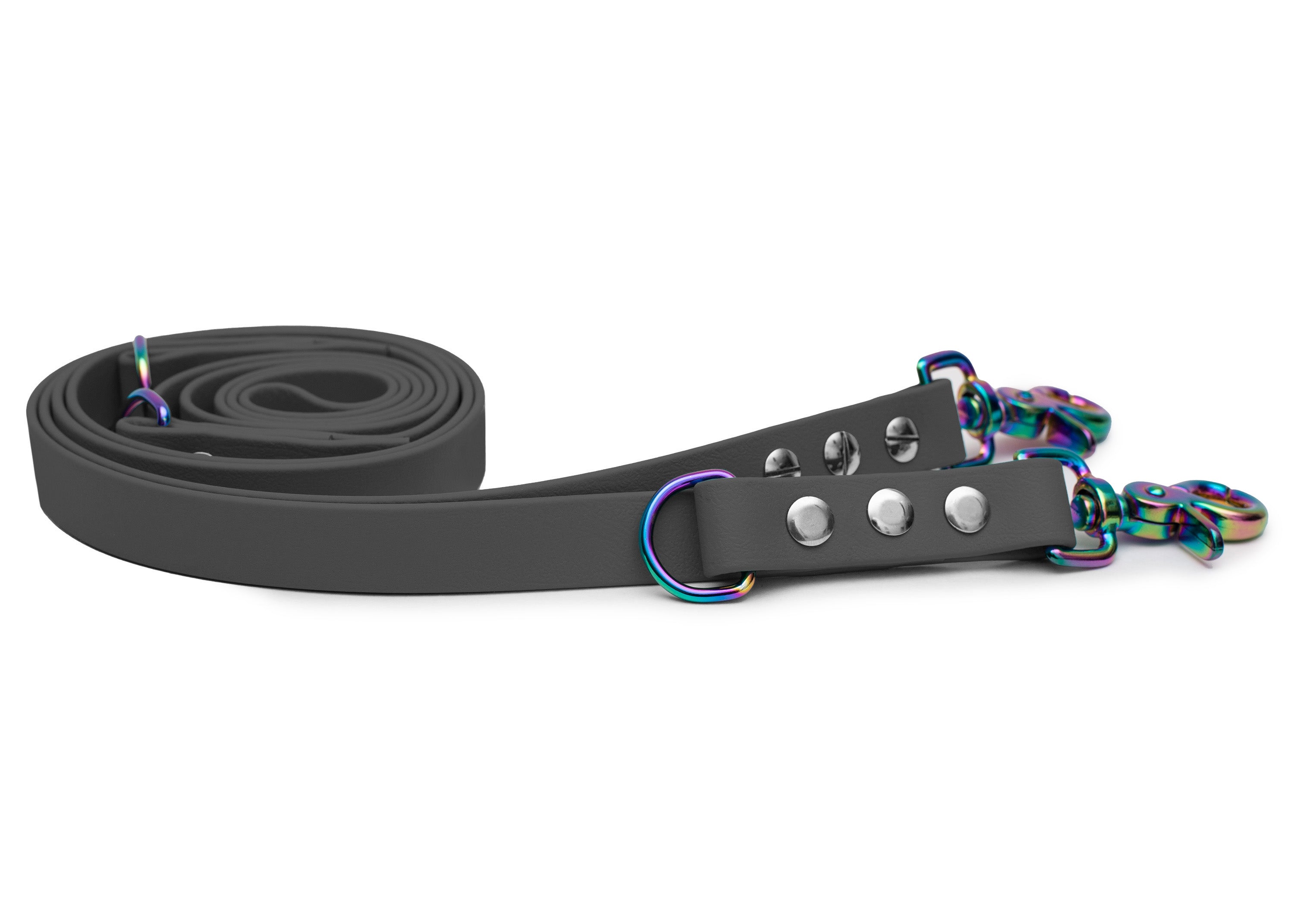 Biothane leash Grey