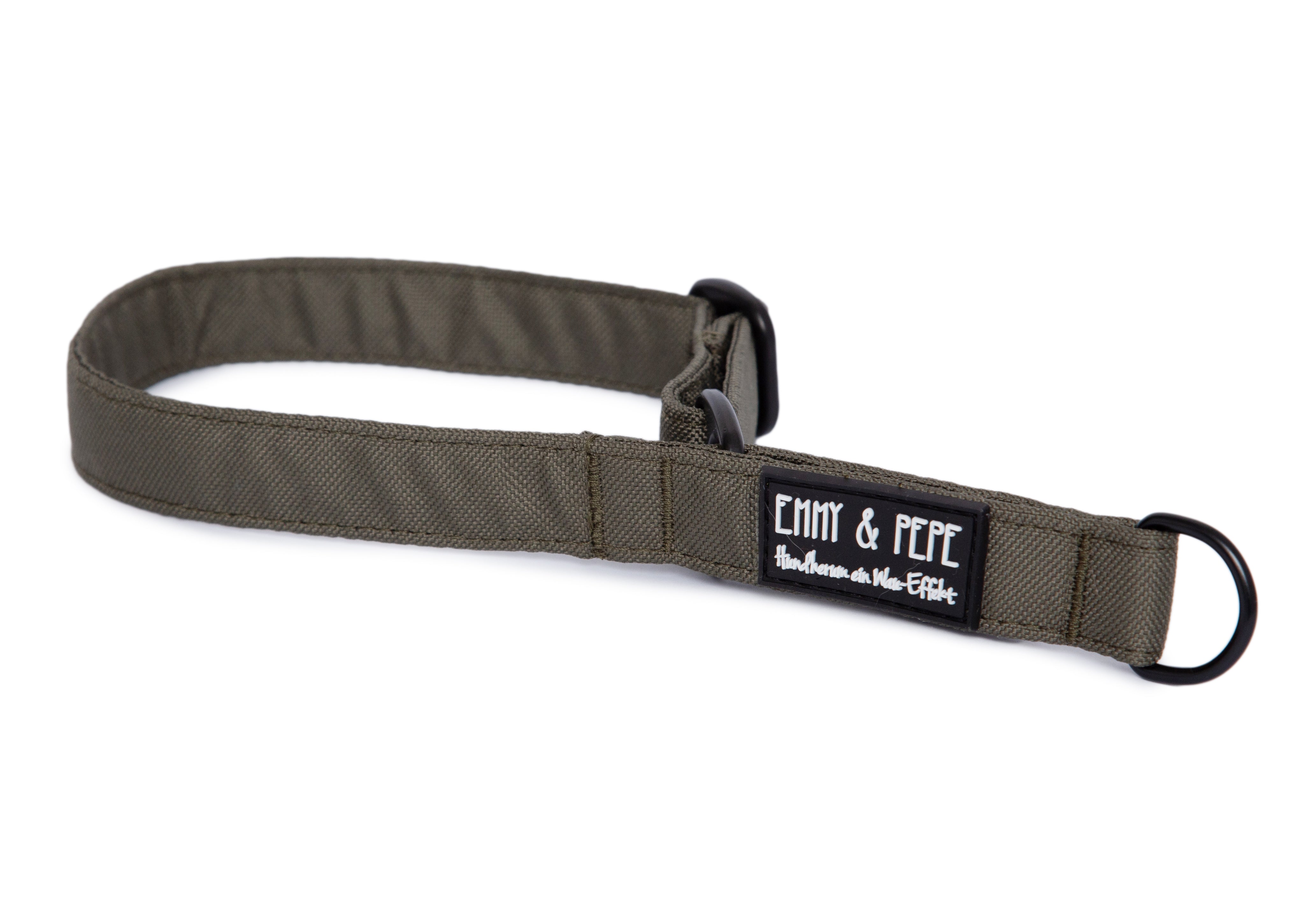 Zugstopp-Halsband Lothar in den Breiten1.5cm,2cm,3cm,4cm Dark Slate Gray