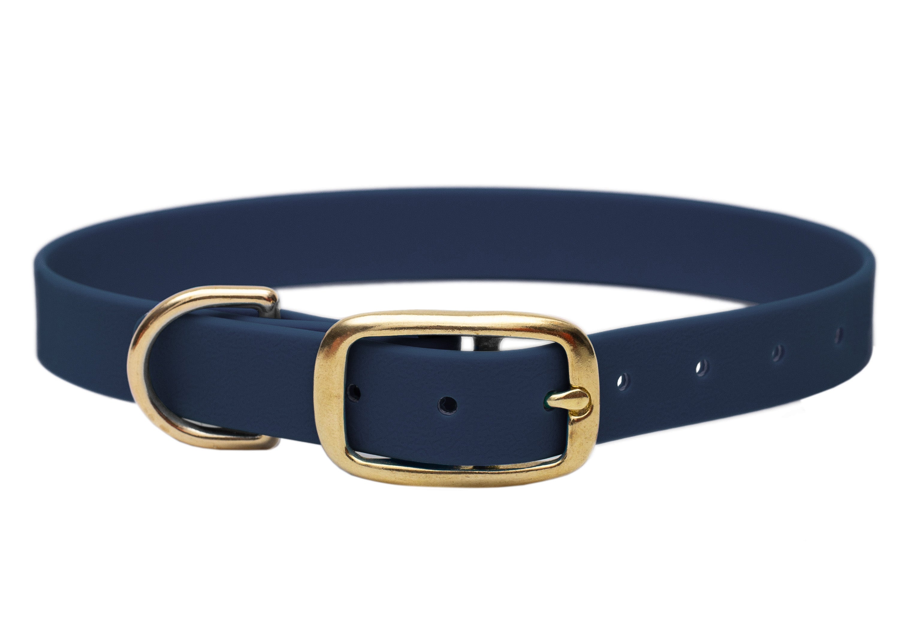 Biothane Halsband Dark Blue