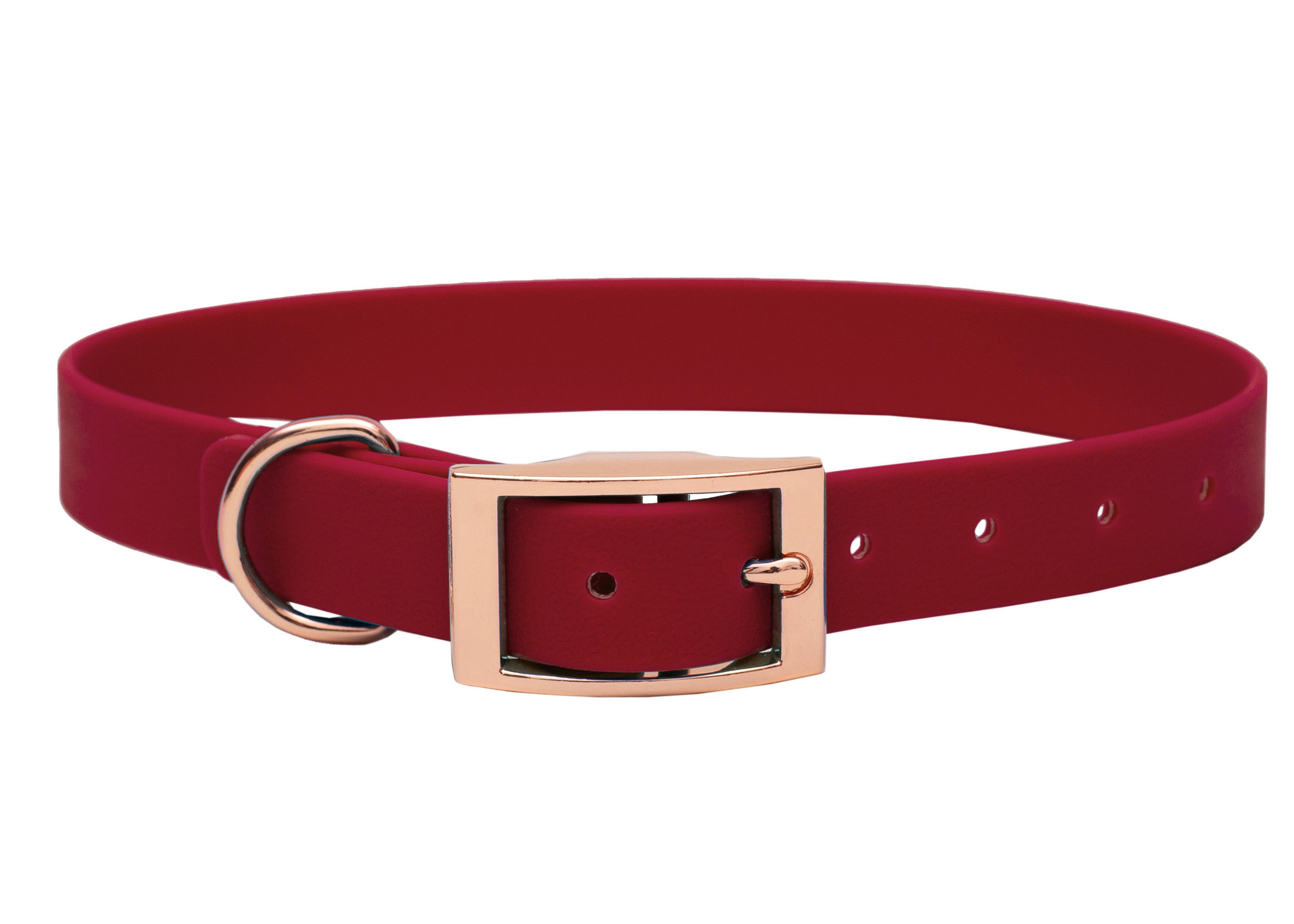 Biothane Halsband Bordeaux