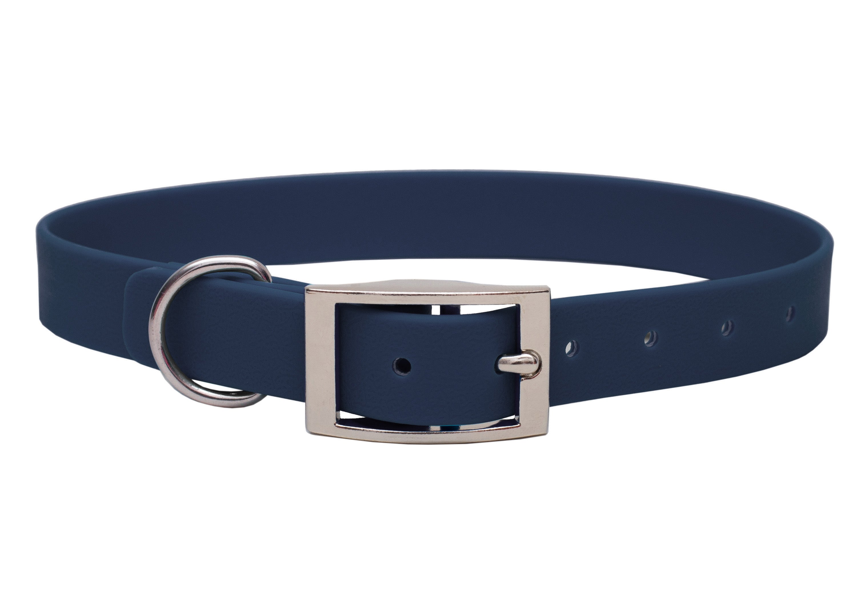Biothane Halsband Dark Blue