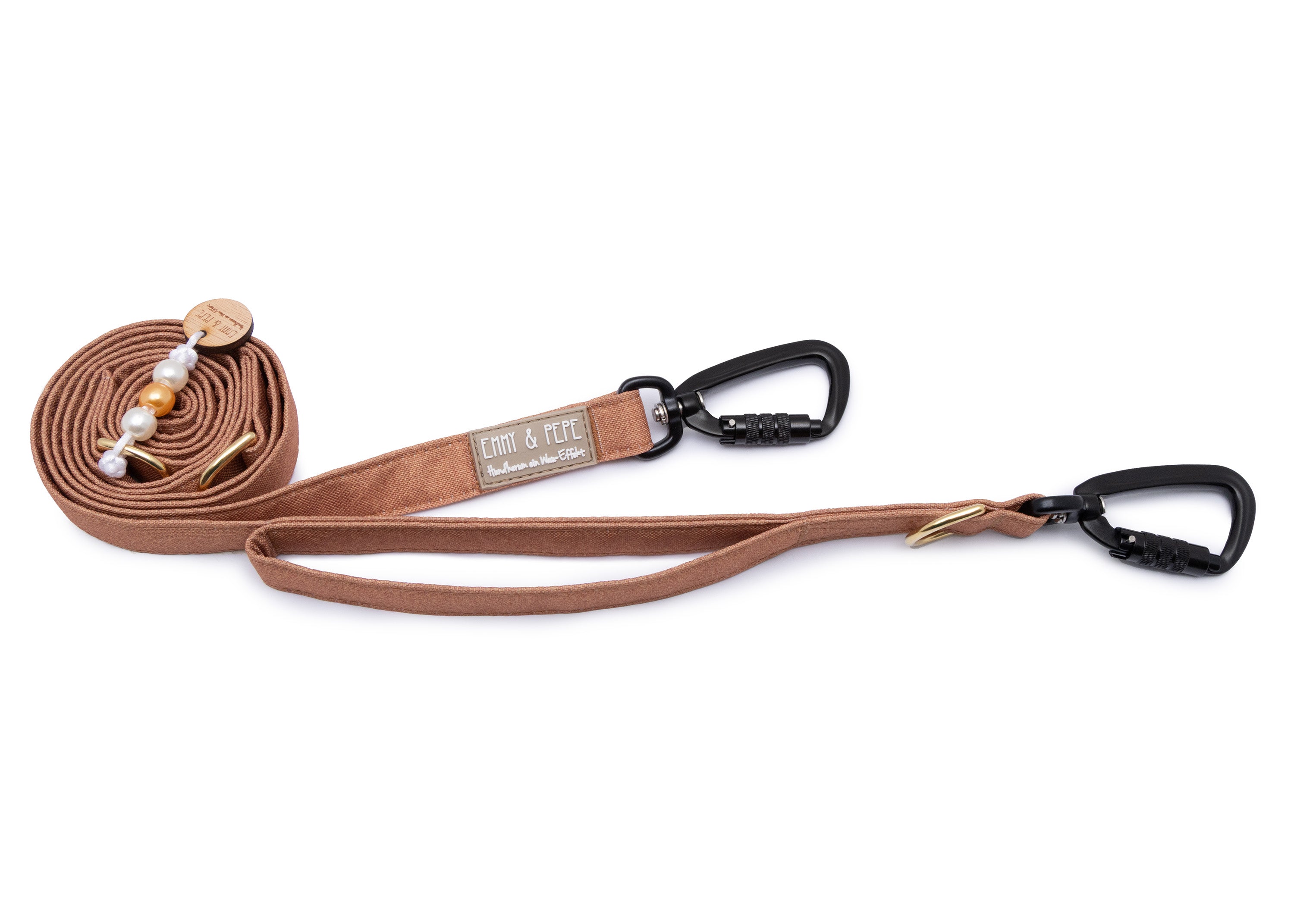 Hundeleine mit Handschlaufe Cinnamon