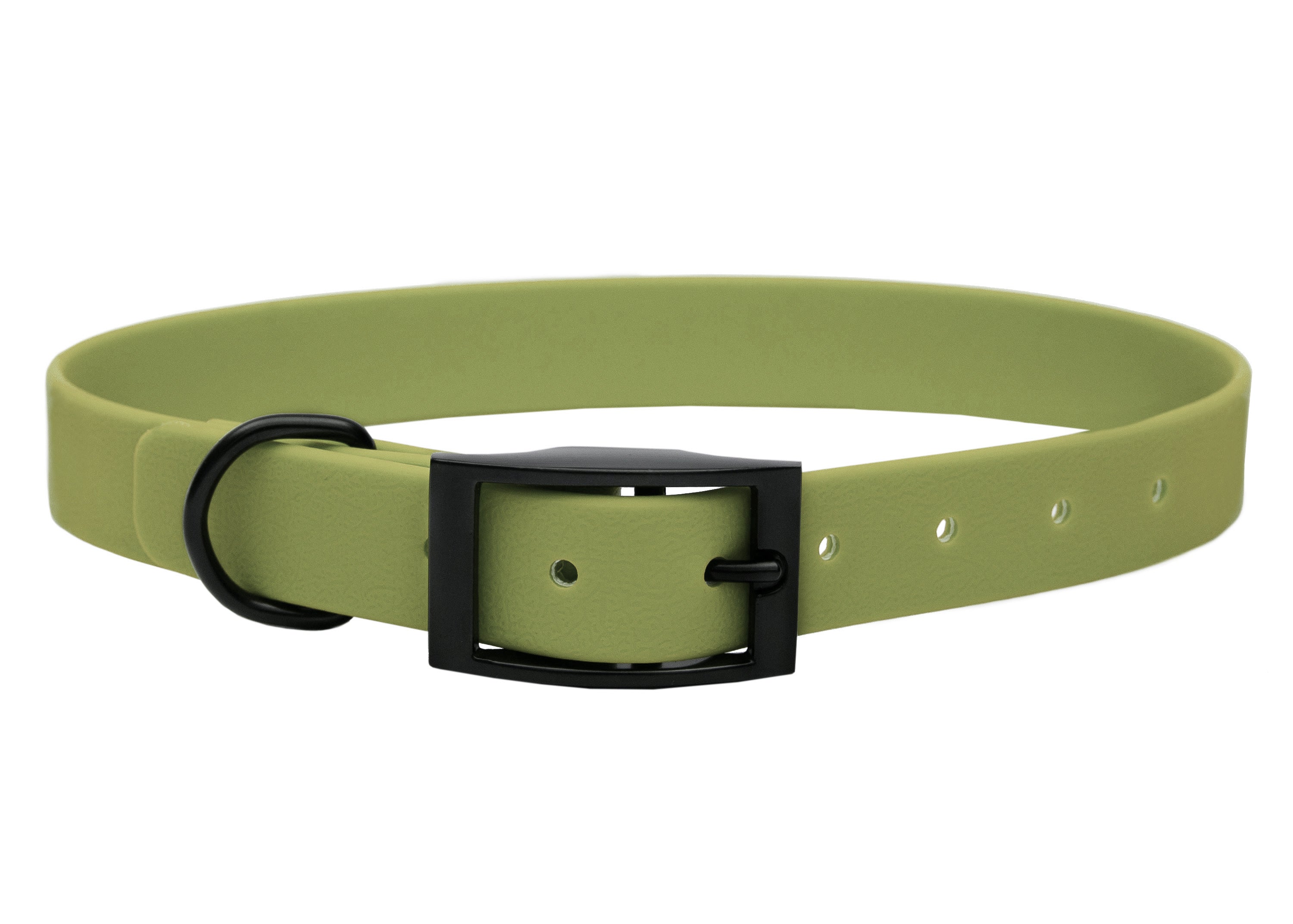 Biothane Halsband Khaki