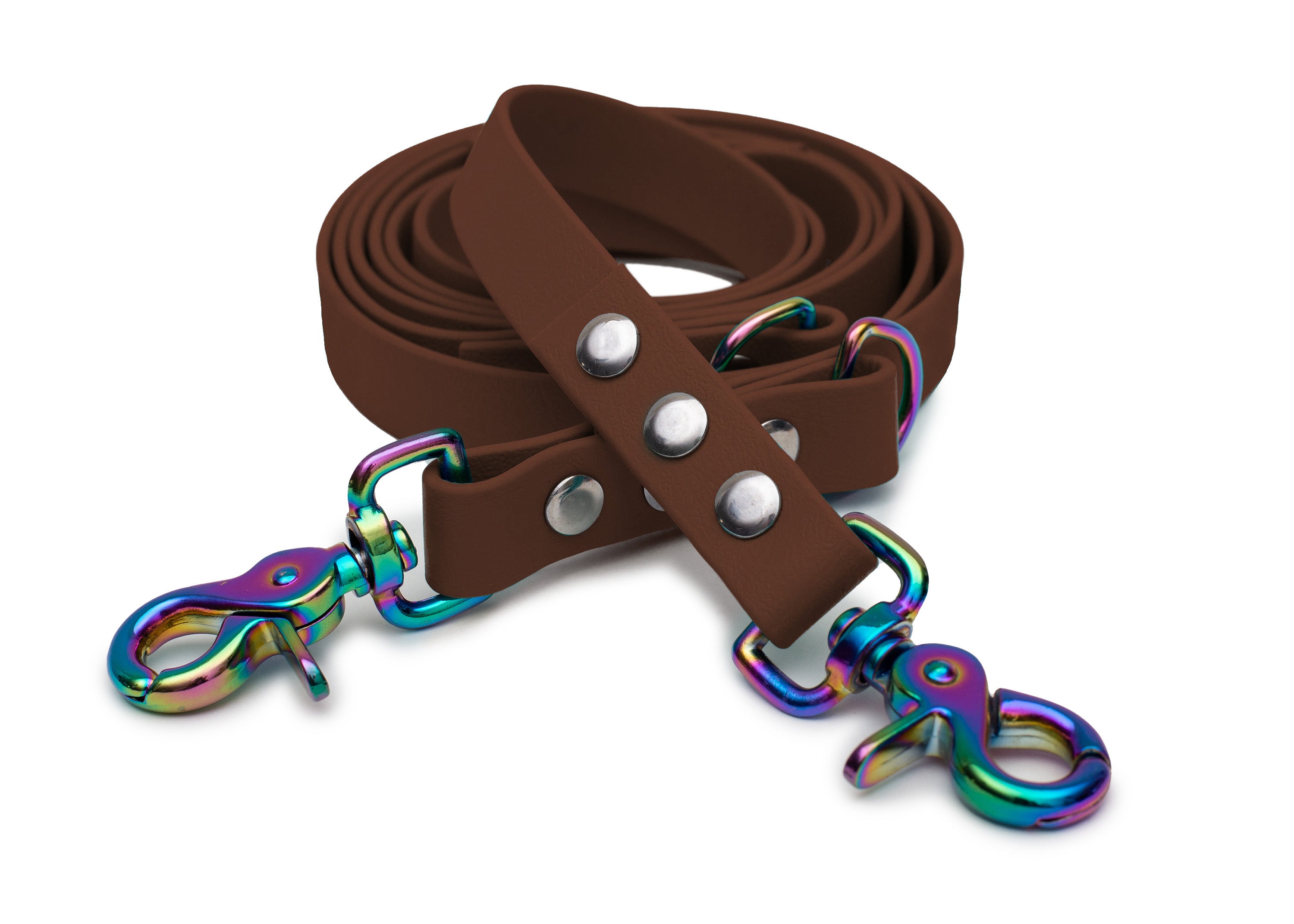Biothane leash brown