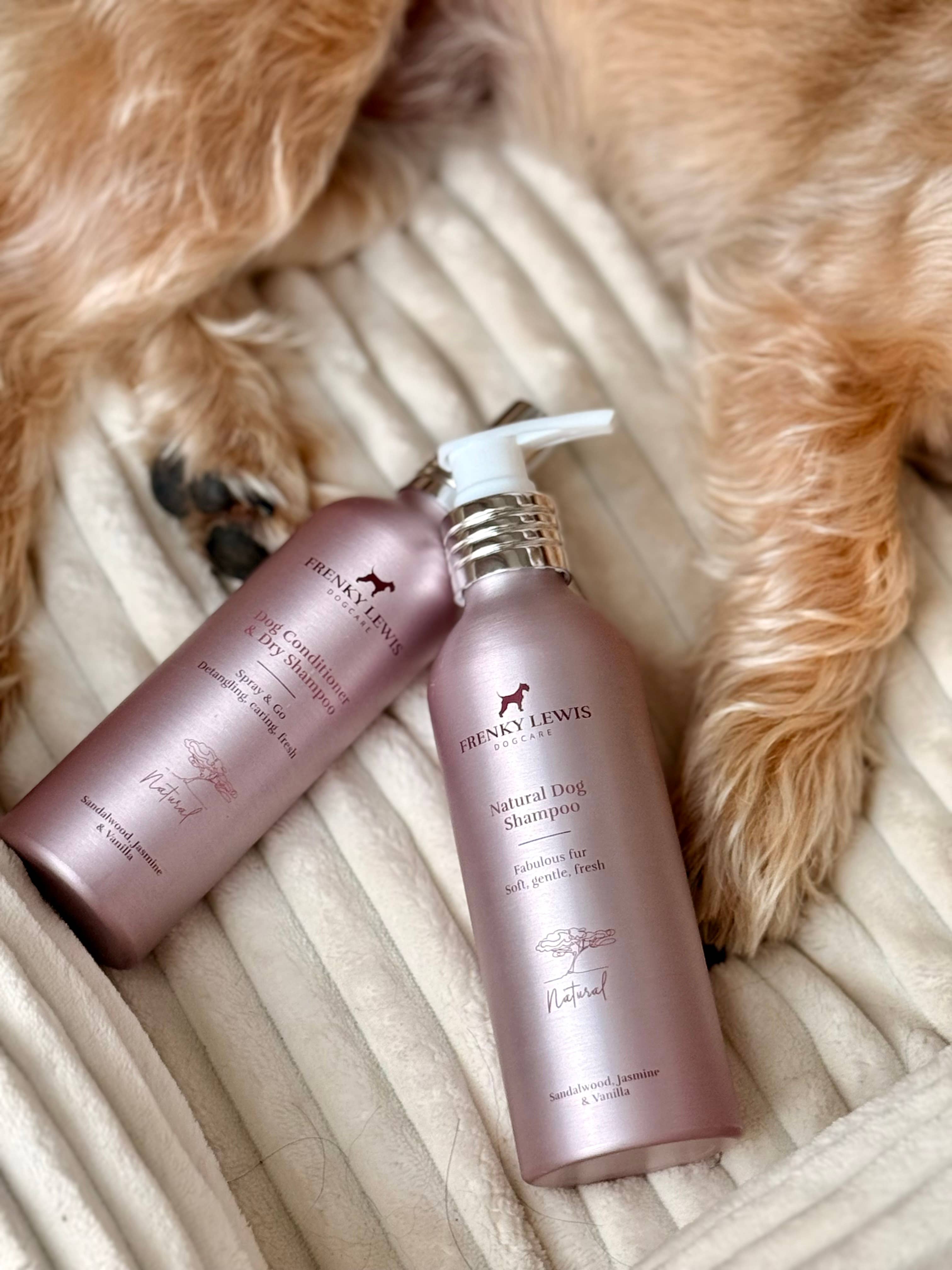 Trockenshampoo und Conditioner Sandelholz, Jasmin, Vanille 150 ml