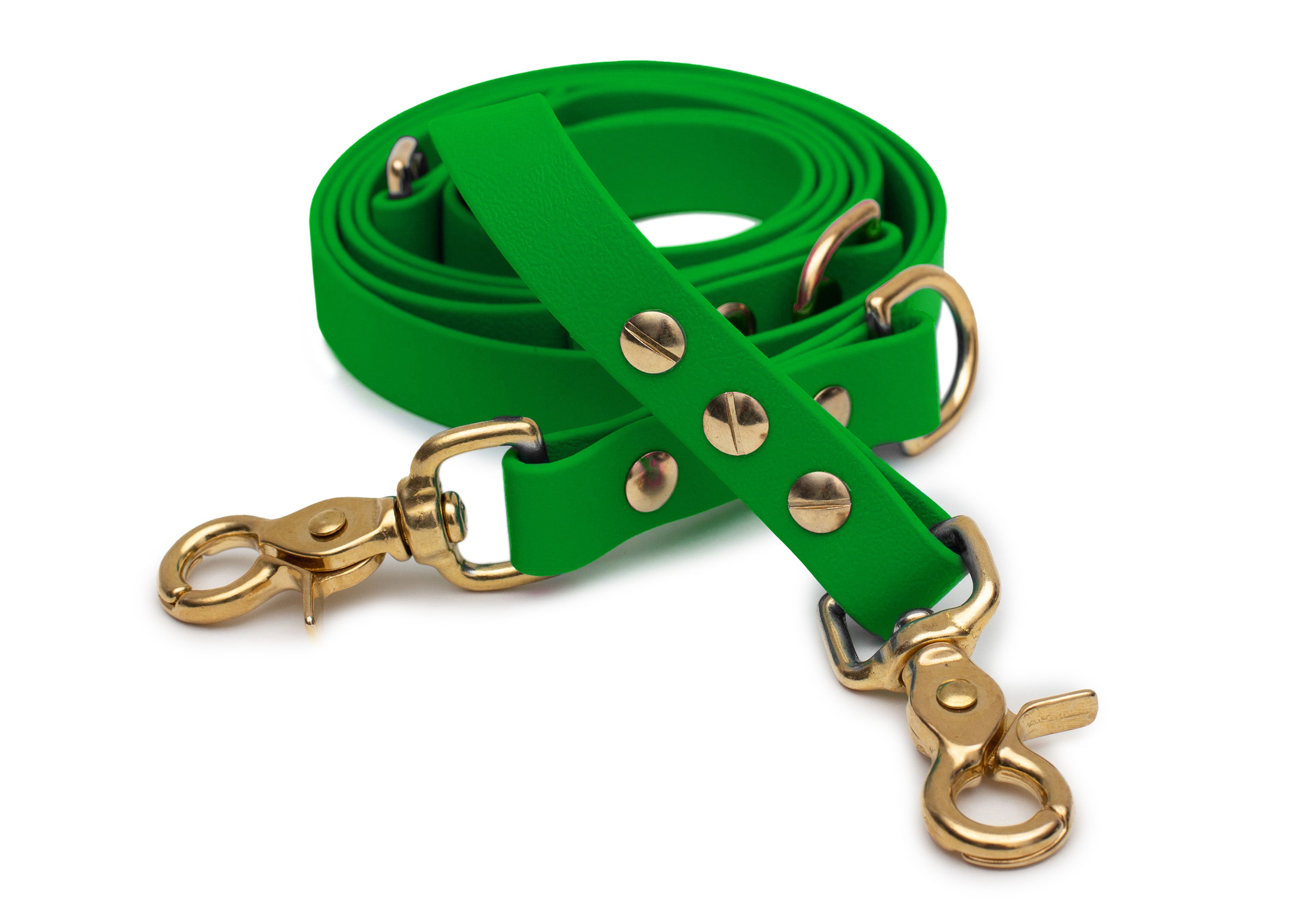 Biothane leash Olive