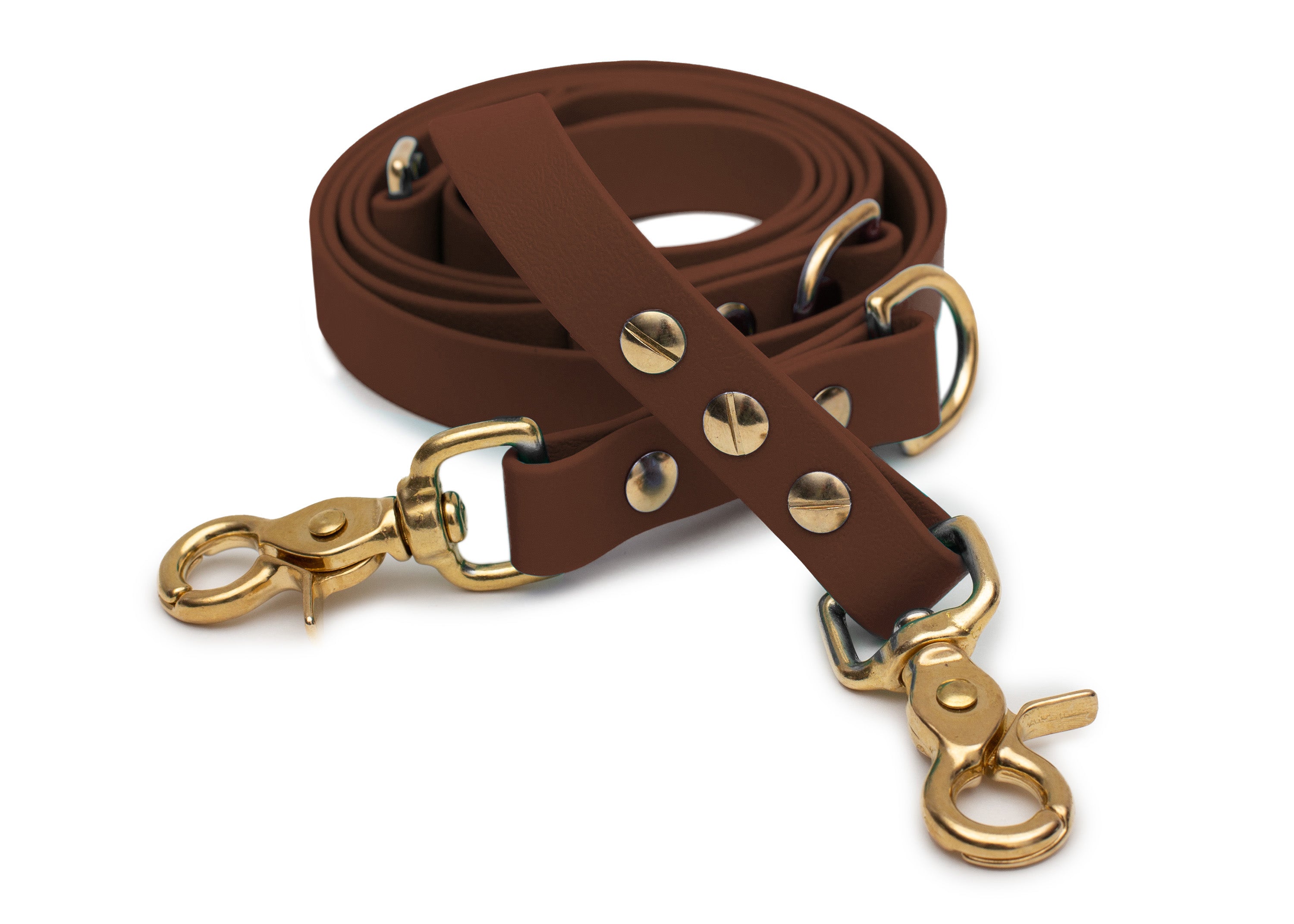 Biothane leash brown