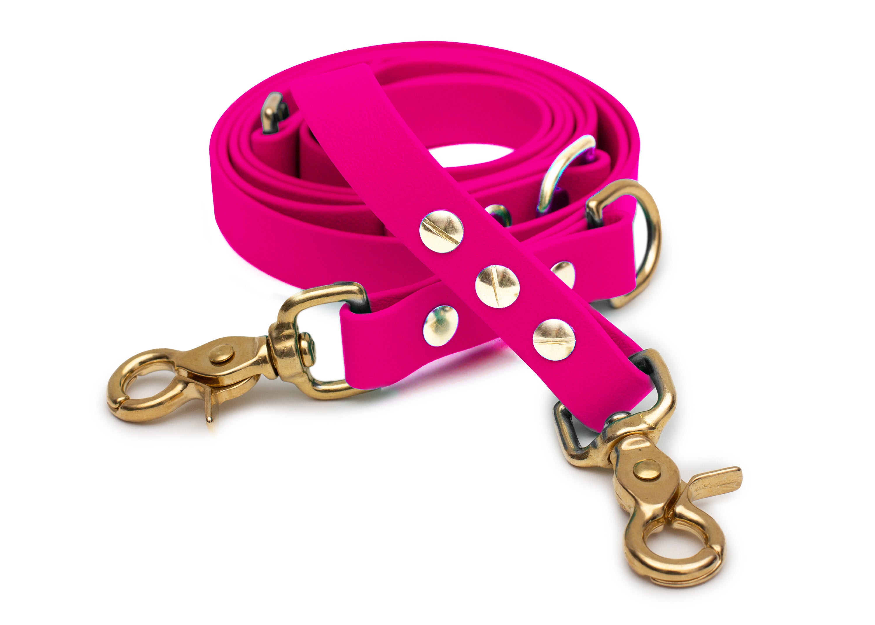 Pink Biothane leash