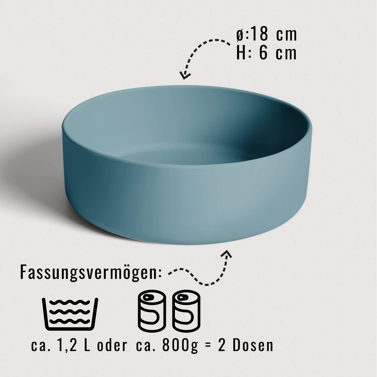Silikon-Futternapf – Rutschfest
