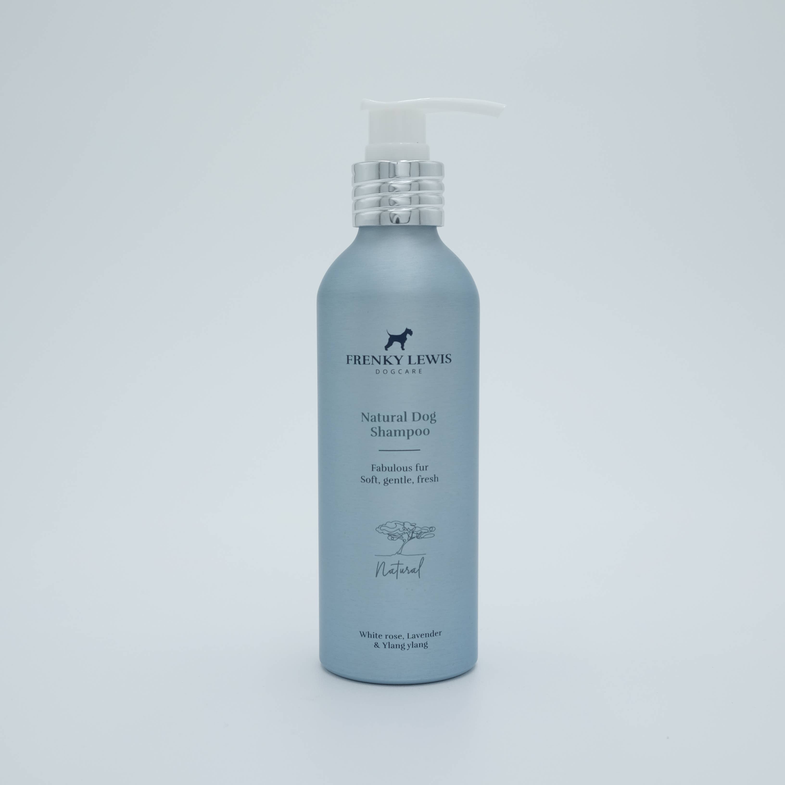 Natürliches Hundeshampoo - Weiße Rose & Lavendel
