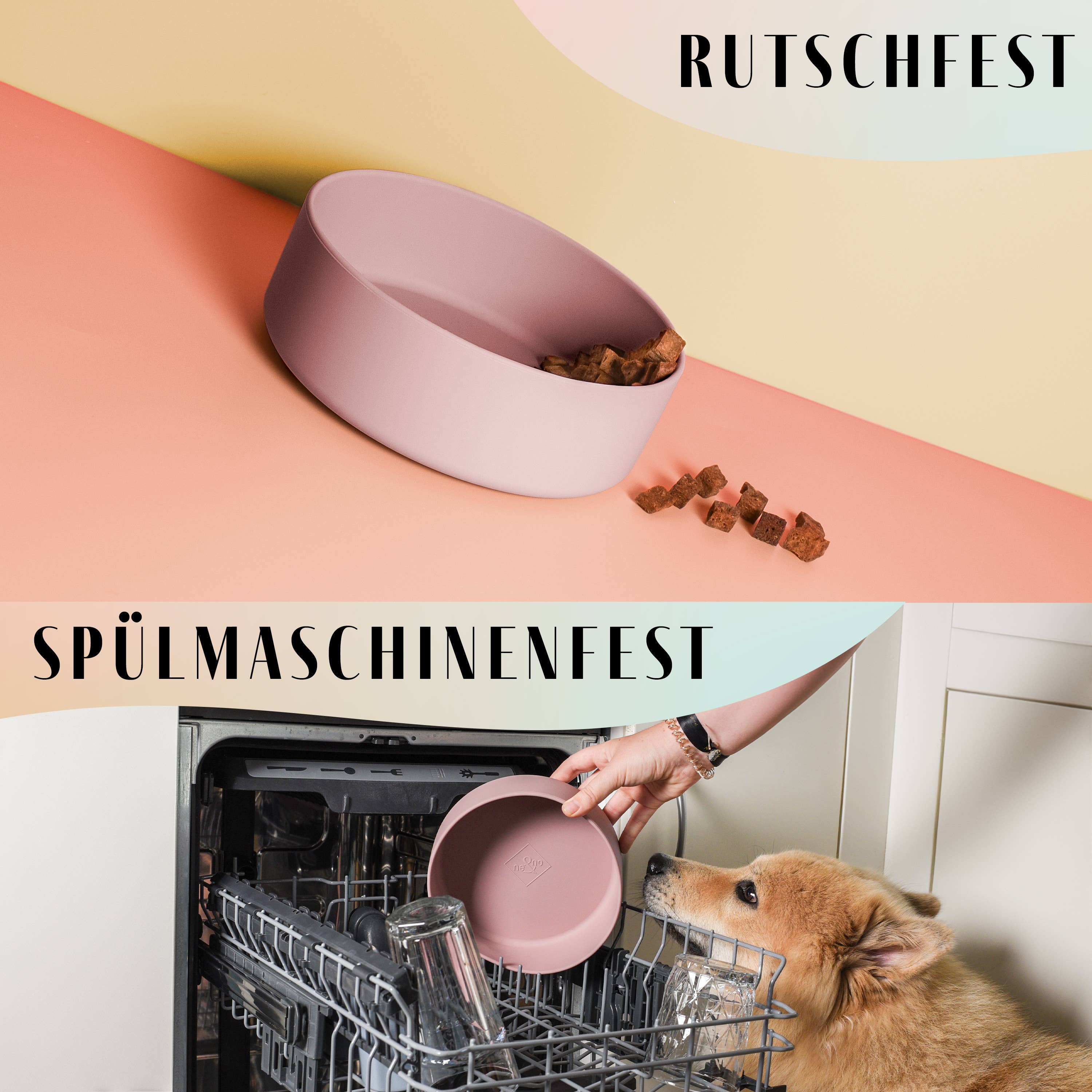 Silikon-Futternapf – Rutschfest