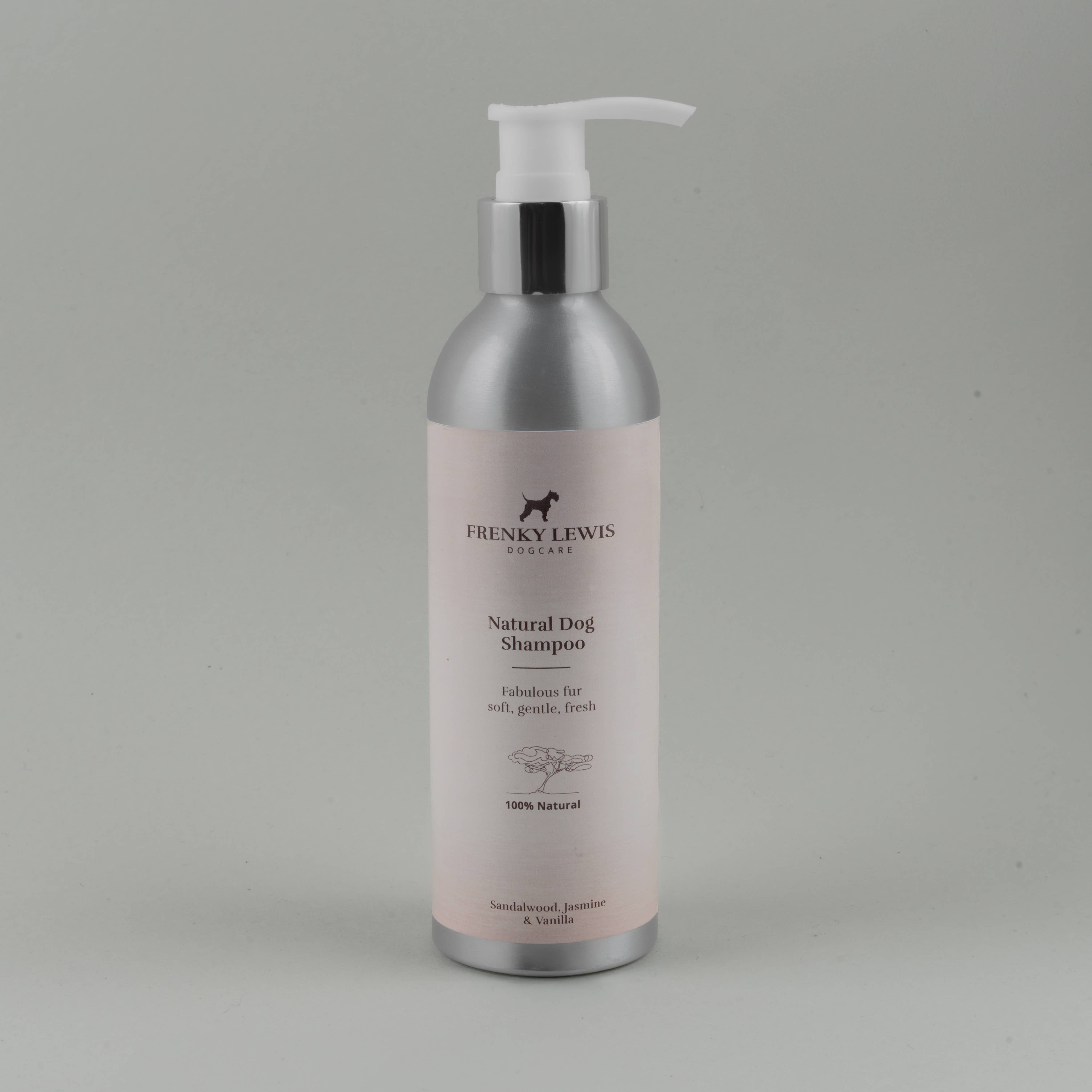 Natürliches Hundeshampoo – Sandelholz, Jasmin, Vanille