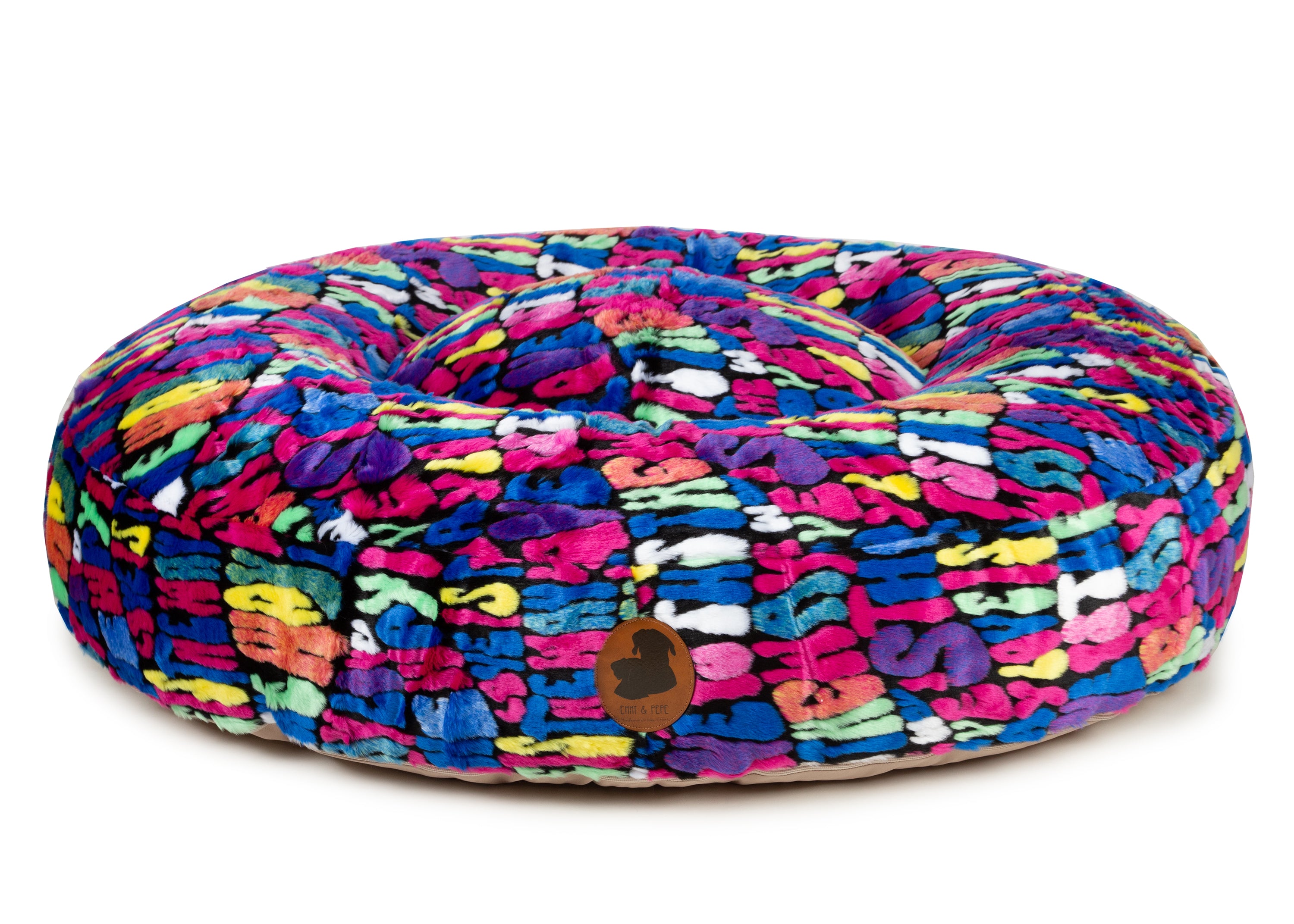 Wau-Bed orthopädisches Hundebett Color Bomb Oval / S (80x60cm),Oval / M (100x80cm),Oval / L (120x100cm),Oval / XL (140x120cm) Dark Slate Gray