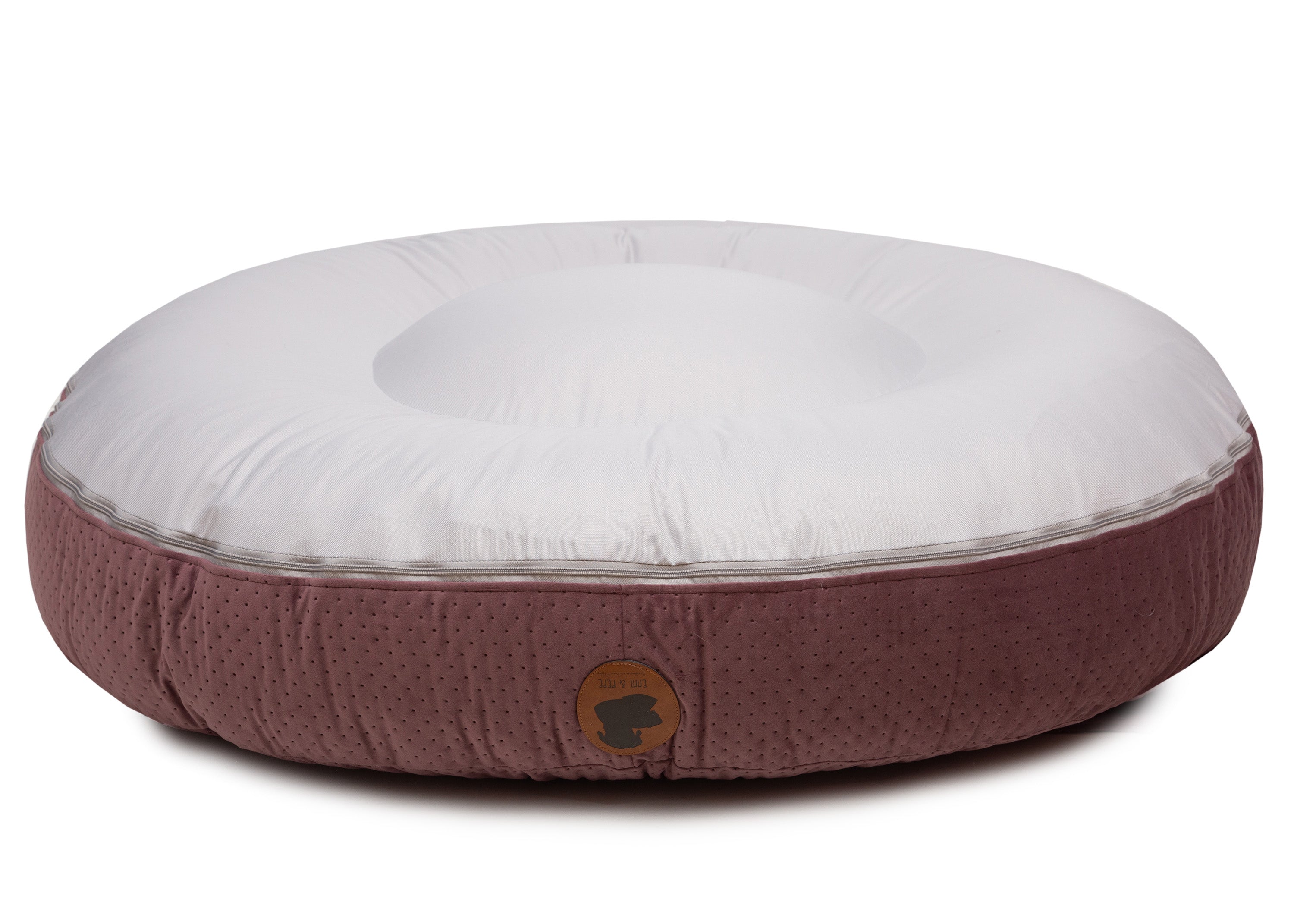 Wau-Bed orthopädisches Hundebett mit Höhle Dot Taupe / Oval / S (80x60cm),Taupe / Oval / M (100x80cm),Taupe / Oval / L (120x100cm),Taupe / Oval / XL (140x120cm),Taupe / Eckig / S (80x60cm),Taupe / Eckig / M (100x80cm),Taupe / Eckig / L (120x100cm),Taupe / Eckig / XL (140x120cm),Dark Grey / Oval / S (80x60cm),Dark Grey / Oval / M (100x80cm),Dark Grey / Oval / L (120x100cm),Dark Grey / Oval / XL (140x120cm),Dark Grey / Eckig / S (80x60cm),Dark Grey / Eckig / M (100x80cm),Dark Grey / Eckig / L (120x100cm),Dark