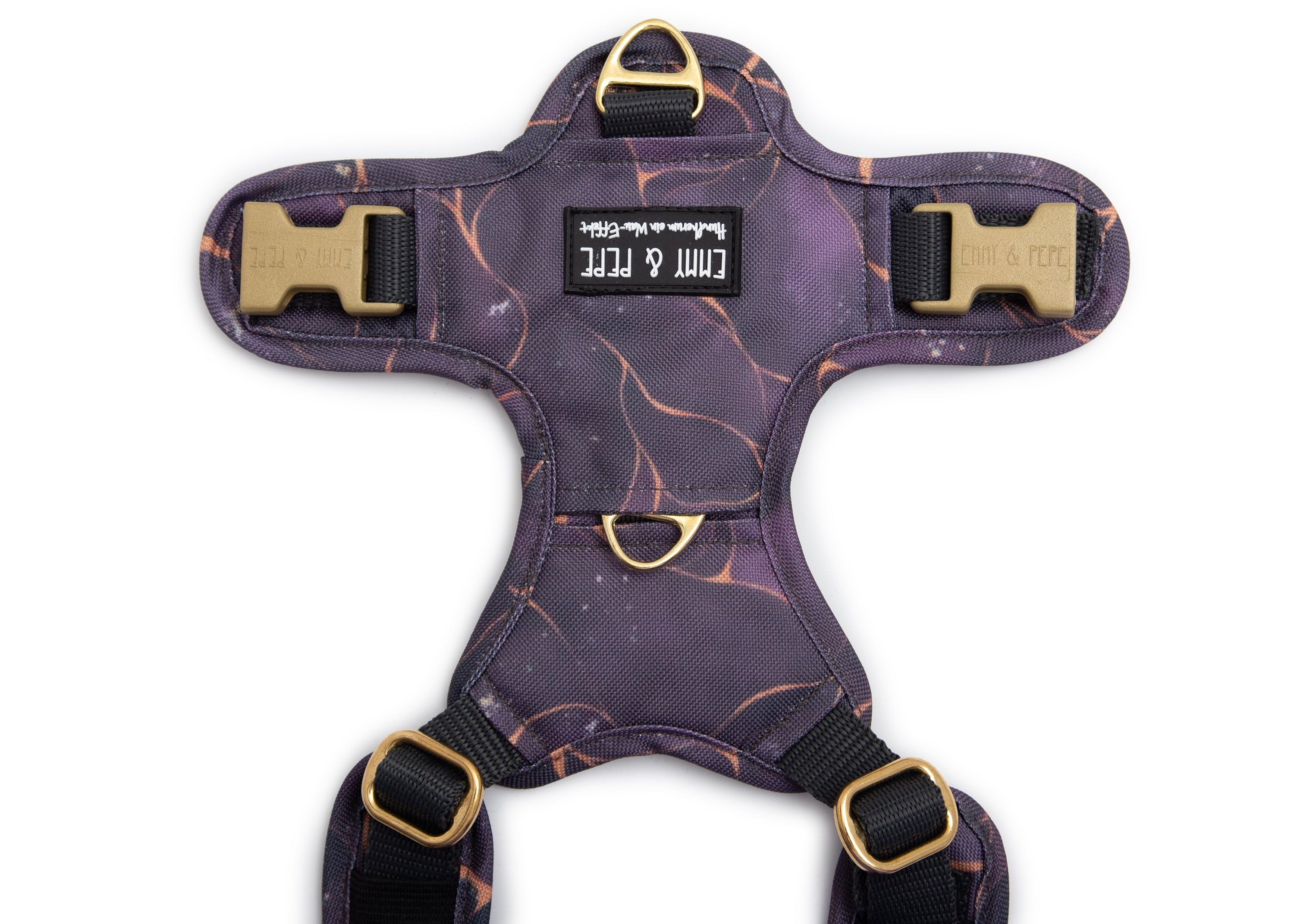 Golden Plum dog harness