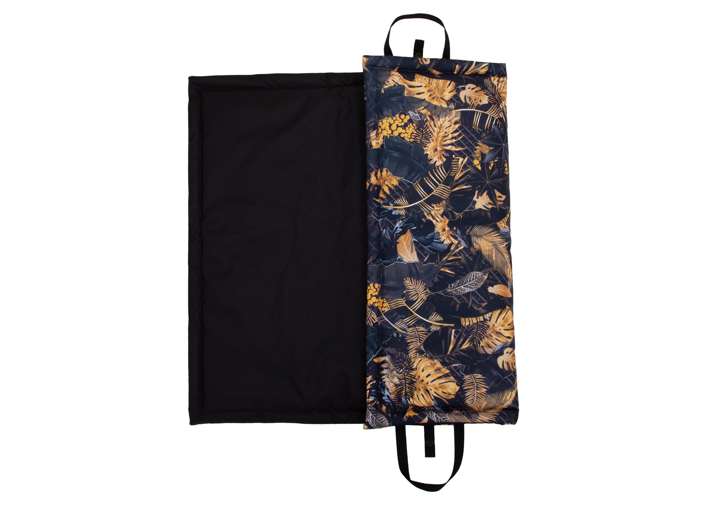 Wau-Picknick Outdoor-Decke für Hunde Tropical Sun Black