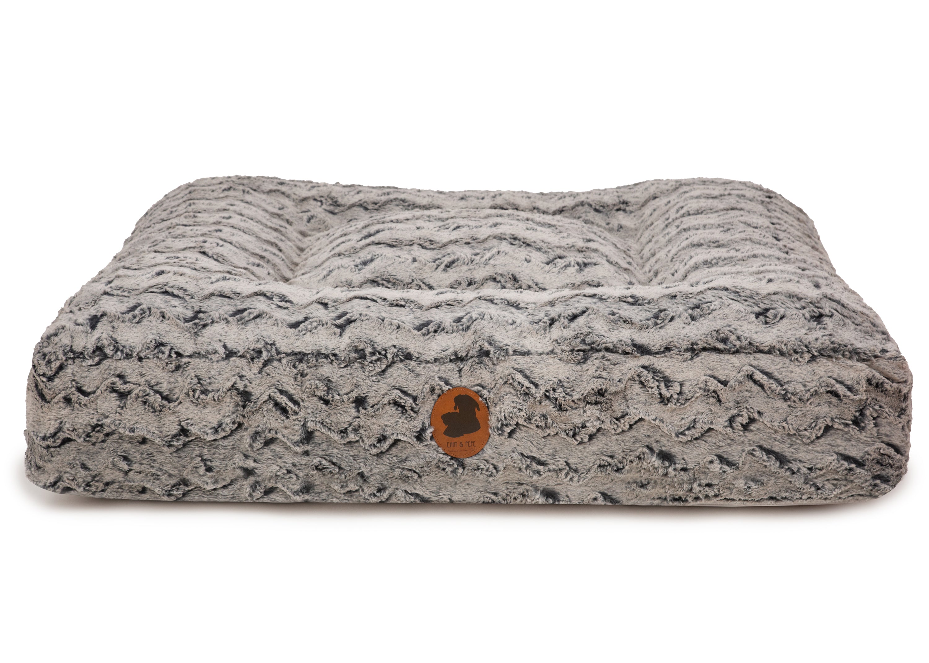 Wau-Bed orthopädisches Hundebett, Modell Stone Wave, Eckig, in verschiedenen Größen