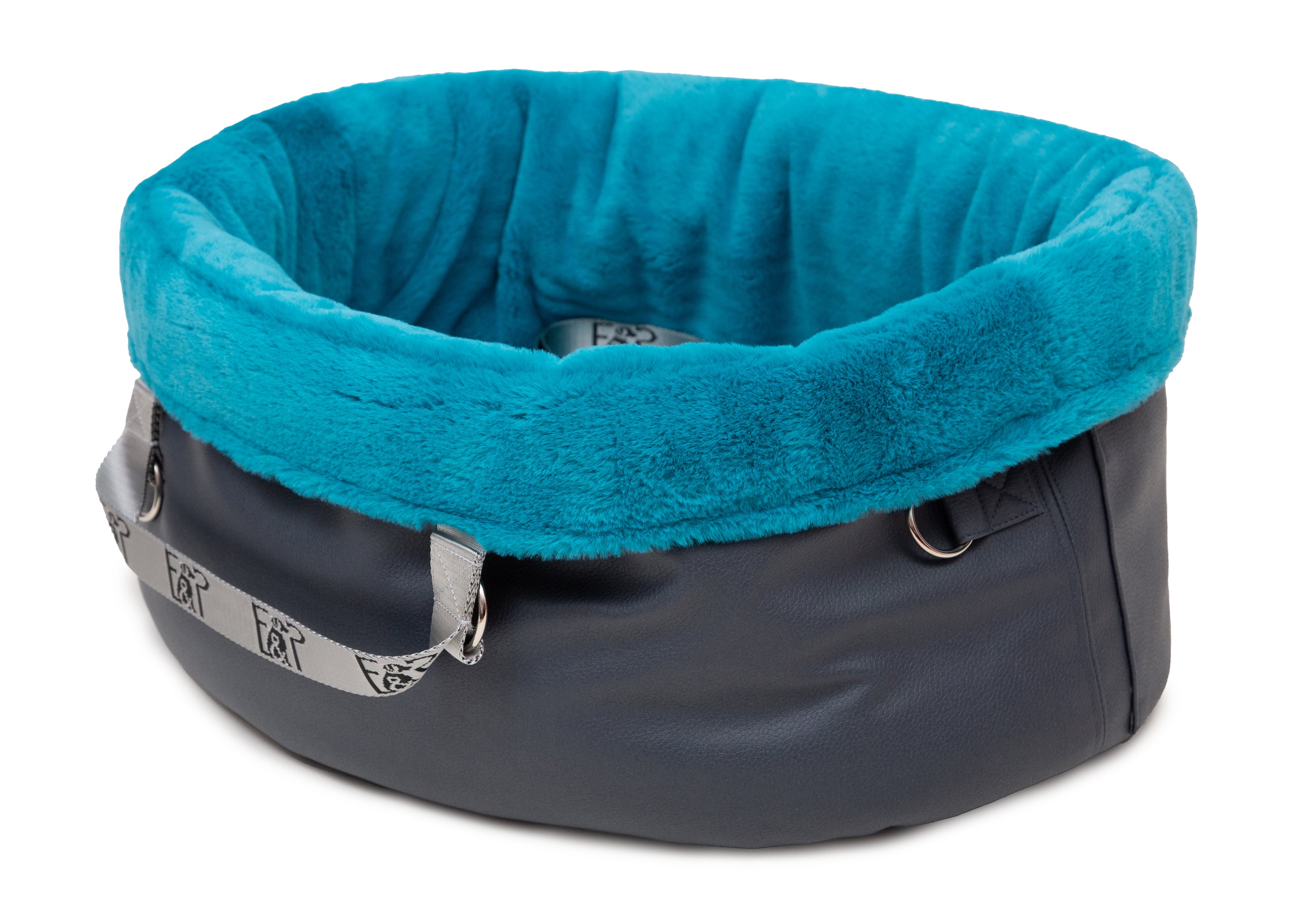 Wau-Snuggle Reisekörbchen Midnight Oval Seitenansicht