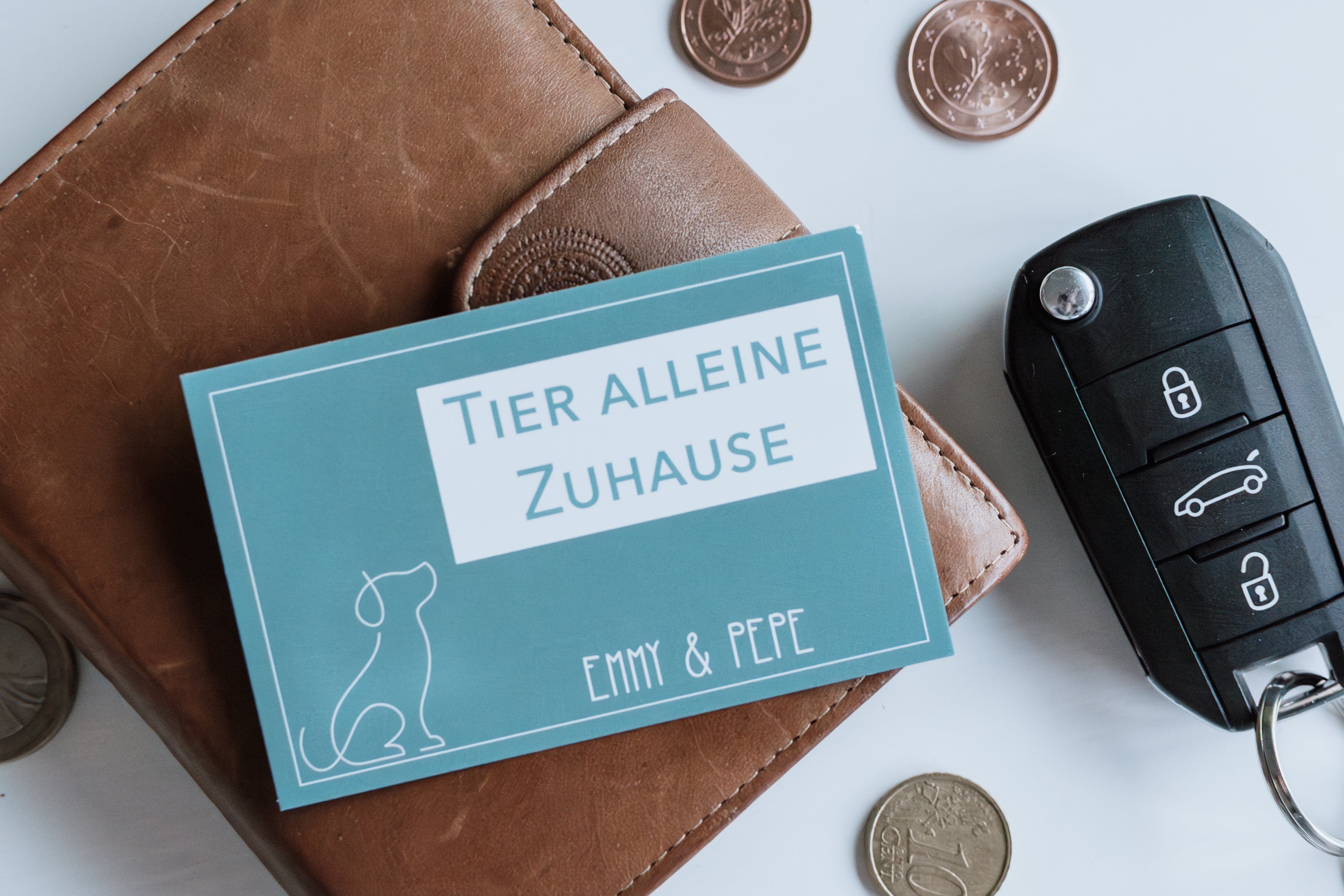 Notfallkarte Haustiere, hinterlege deine Daten im Falle eines Notfalls