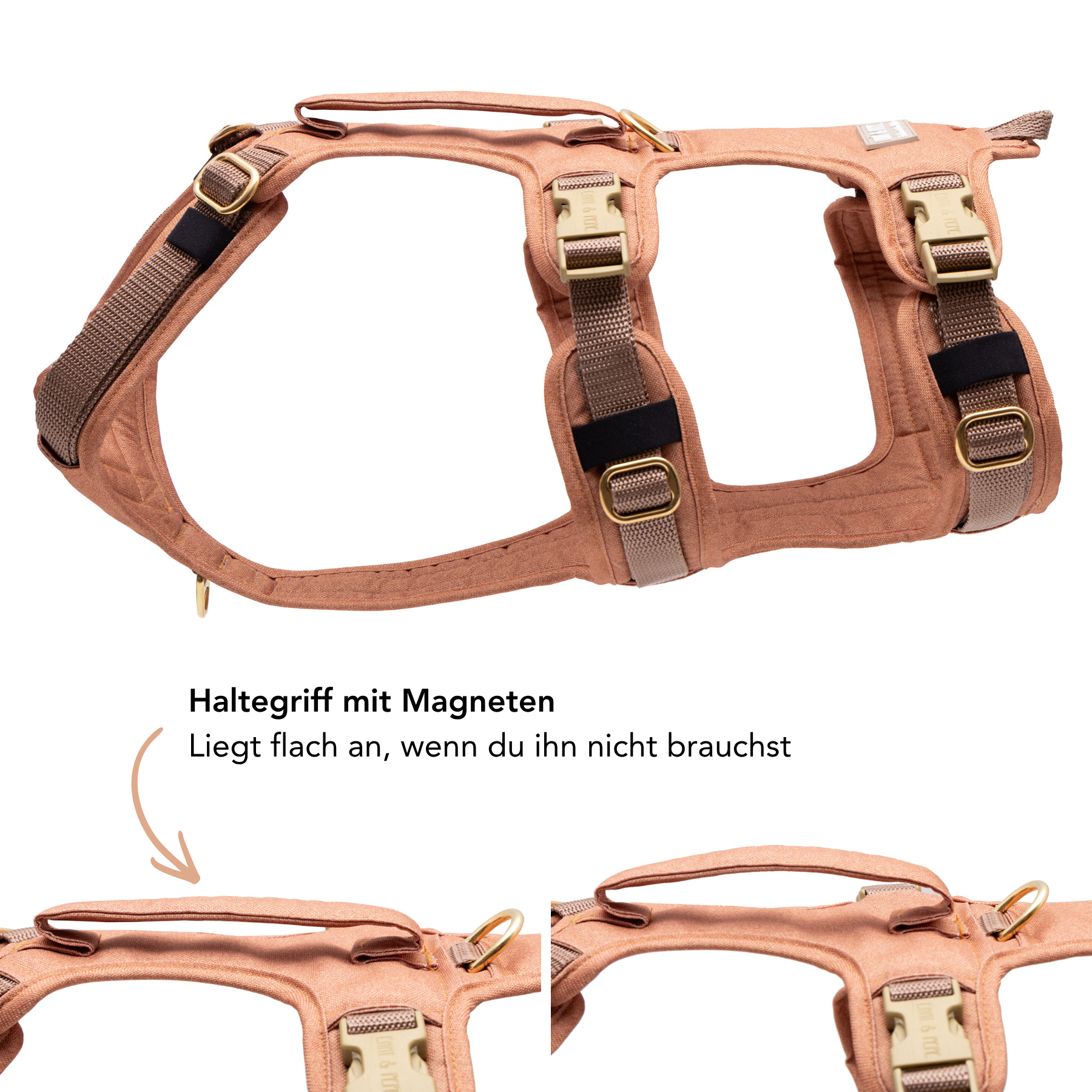 Wau-Safety Sicherheitsgeschirr Cinnamon