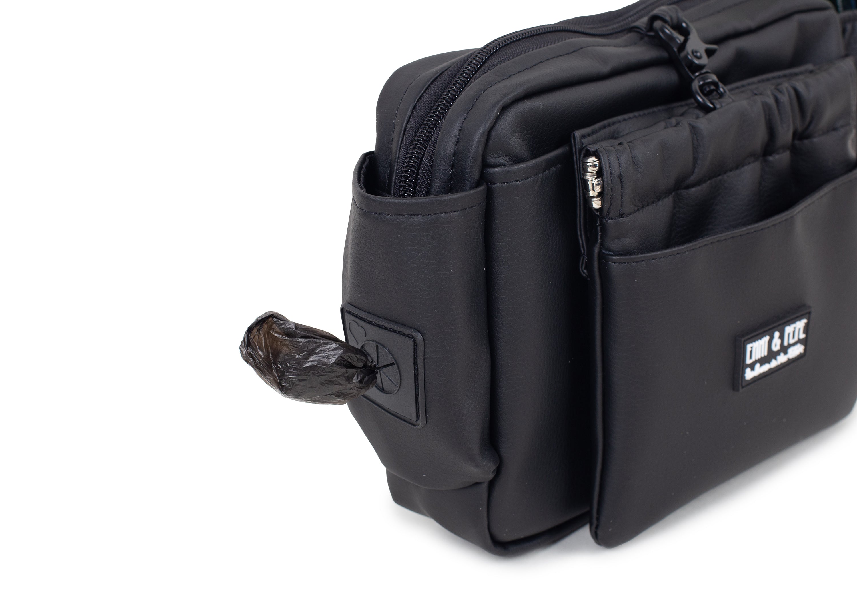 Wau-Pack Kunstleder Hans in Black