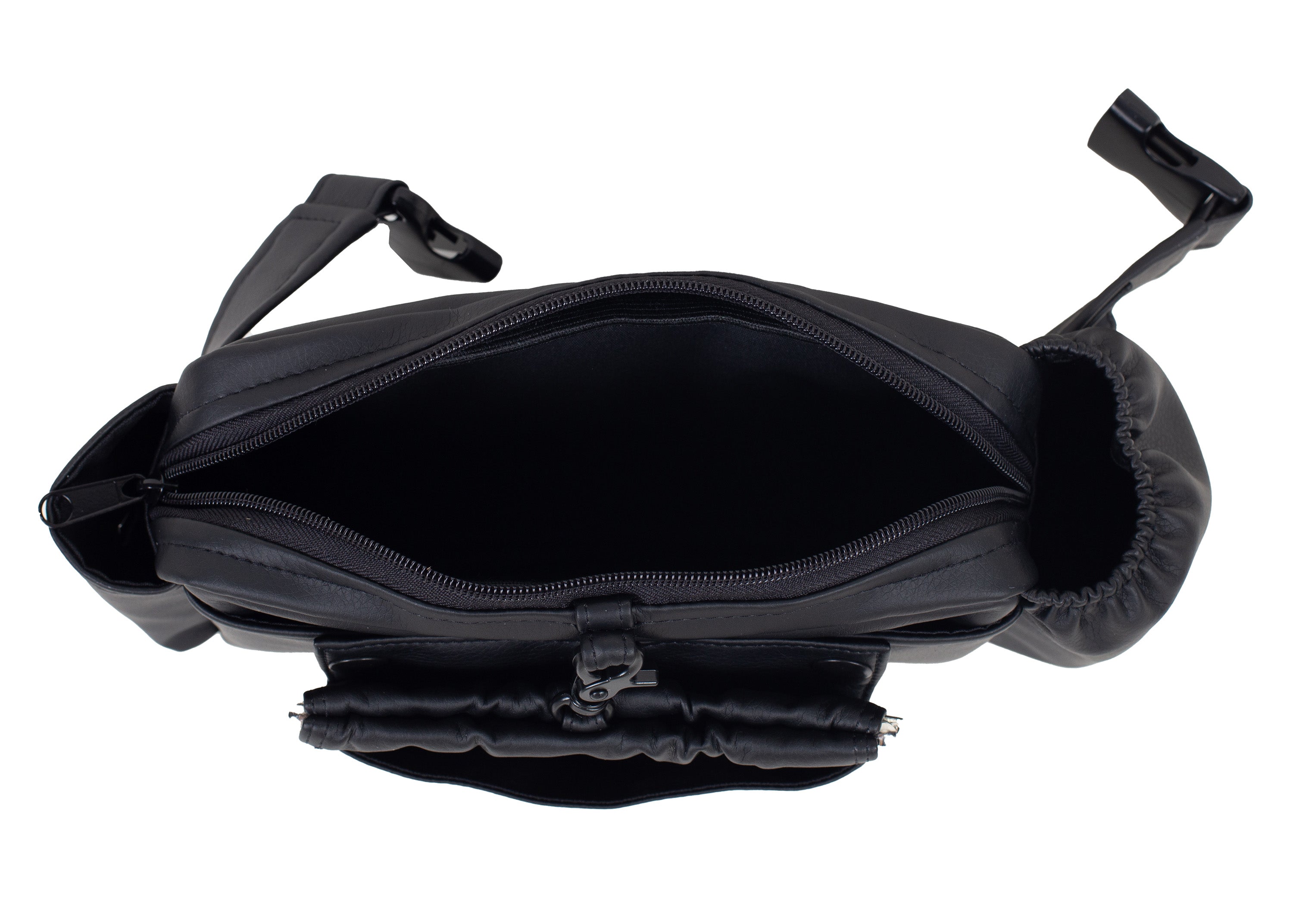 Wau-Pack Kunstleder Hans in Black