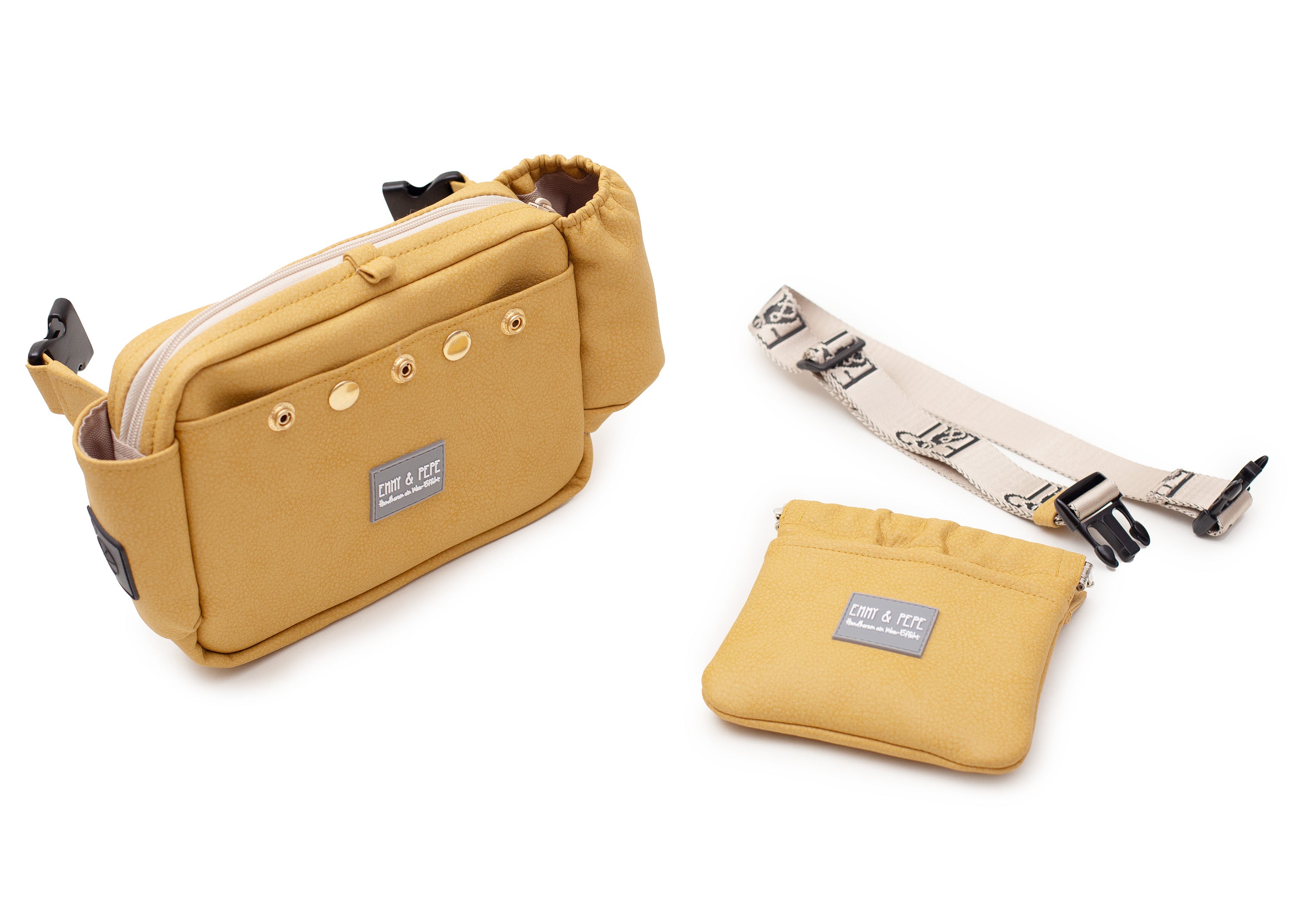 Wau-Pack Kunstleder Mustard