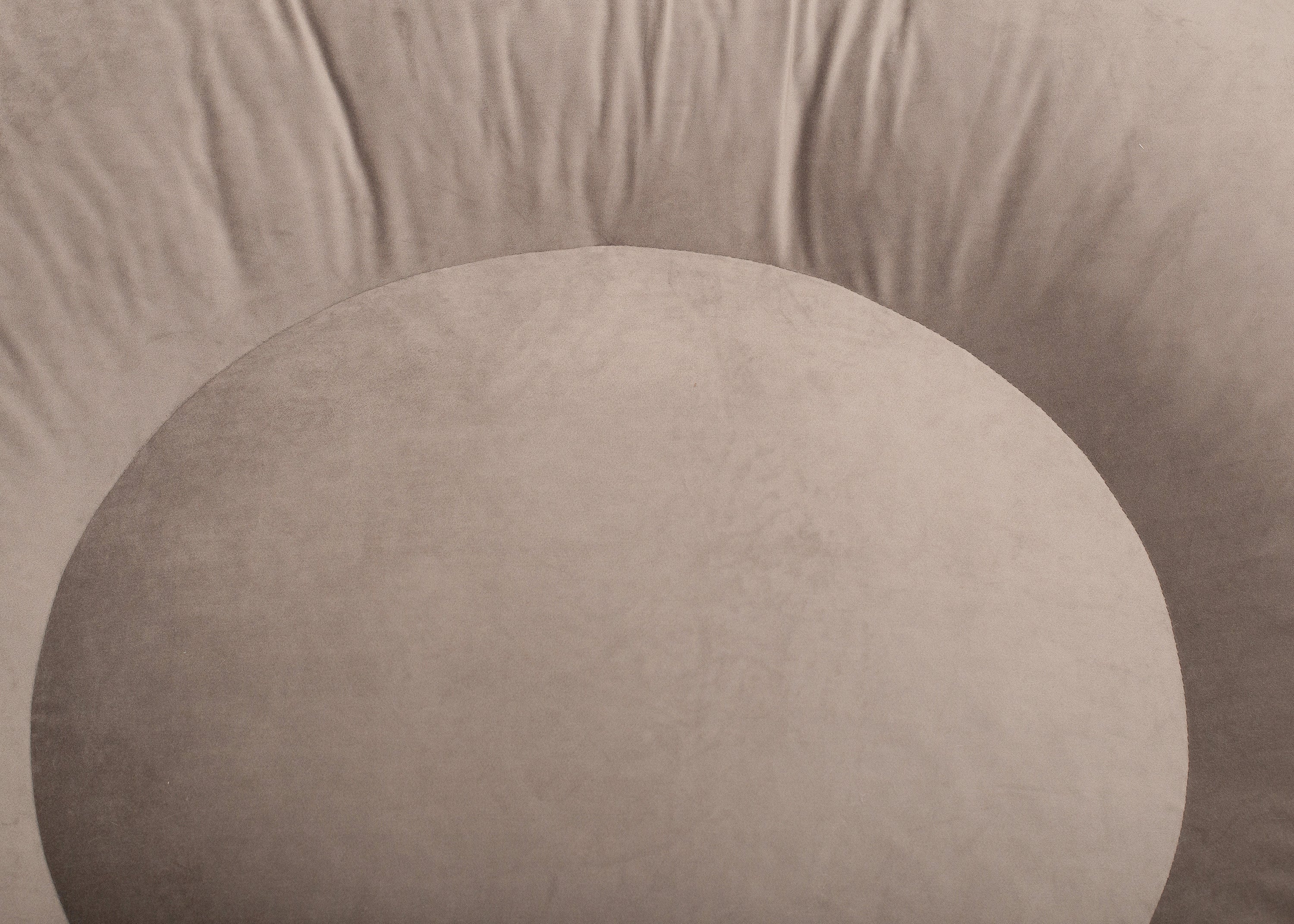 Wau-Bed orthopädisches Hundebett, Modell Pets Friendly, Taupe, Detailansicht Stoff