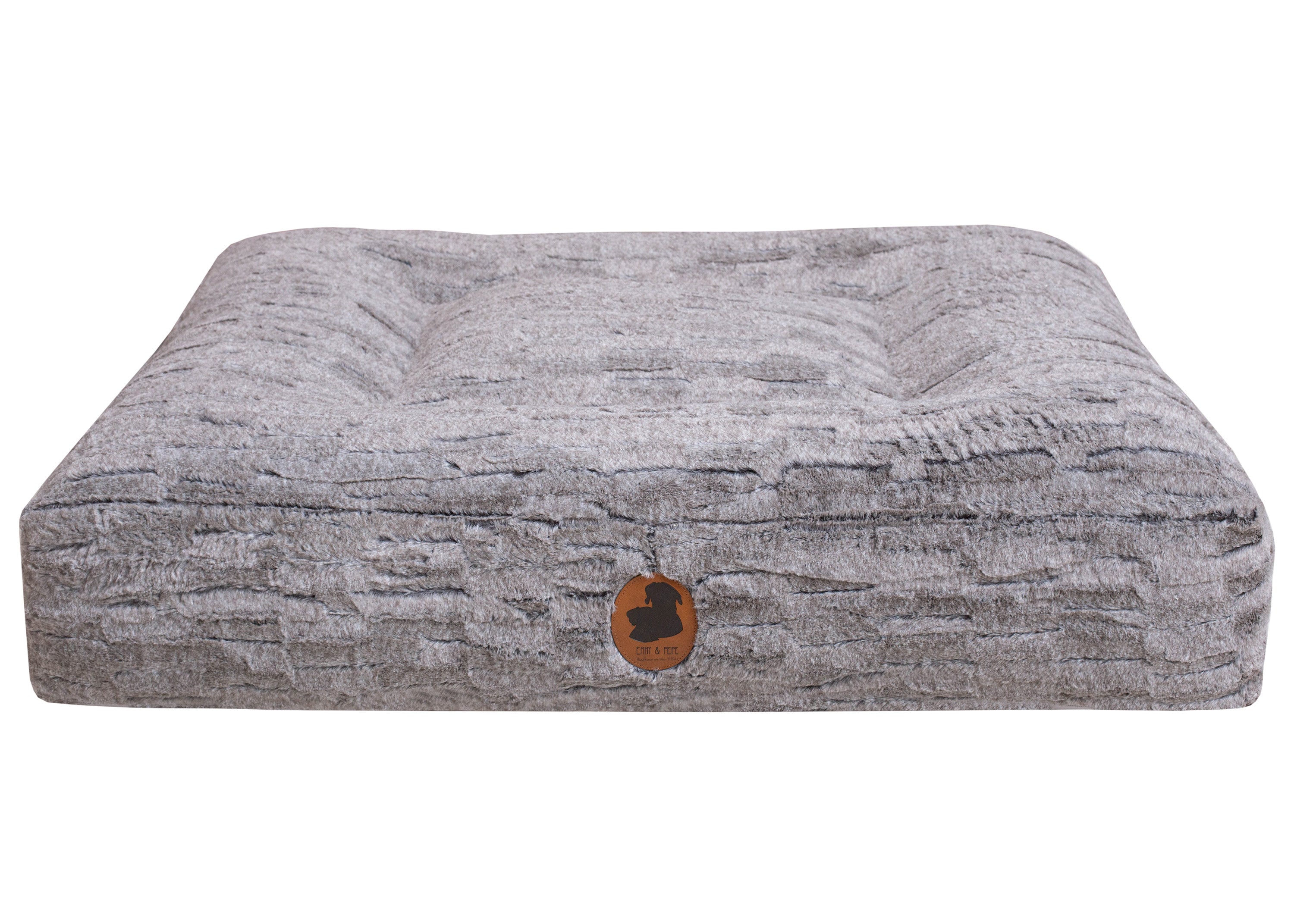 Wau-Bed Cuddle Grey / Oval / S (80x60cm),Grey / Oval / M (100x80cm),Grey / Oval / L (120x100cm),Grey / Oval / XL (140x120cm),Grey / Eckig / S (80x60cm),Grey / Eckig / M (100x80cm),Grey / Eckig / L (120x100cm),Grey / Eckig / XL (140x120cm) Dark Gray