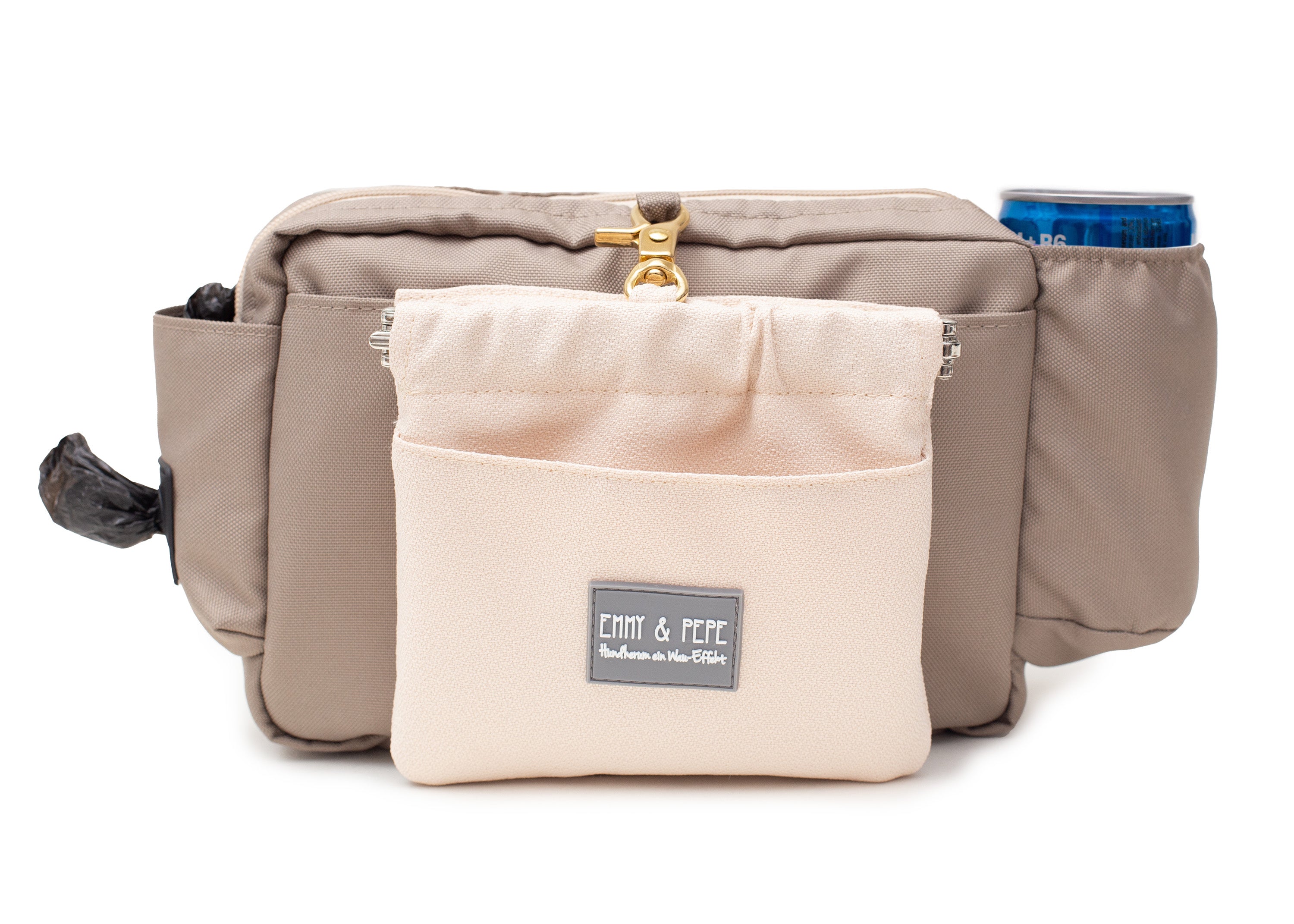 Wau-Pack große Gassitasche, Modell Heidi, Gurtlänge S (60-85cm),M (80-110cm),L (100-145cm) - bei jedem Spaziergang alles dabei