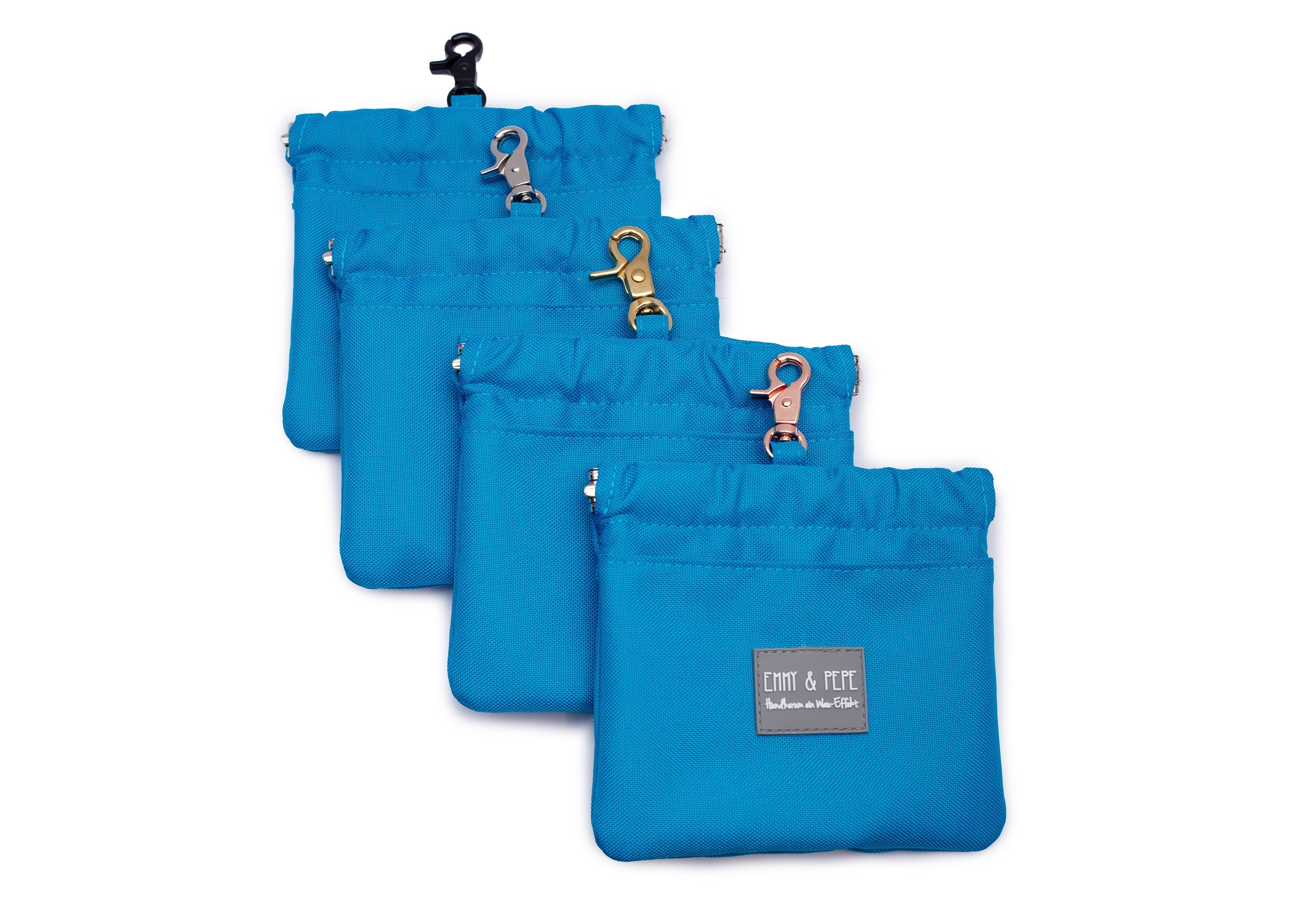 Wau-Pocket Electric Blue Leckerlitasche, passend zu den Wau-Packs, tausche die Pocket aus und kreiere einen neuen Look