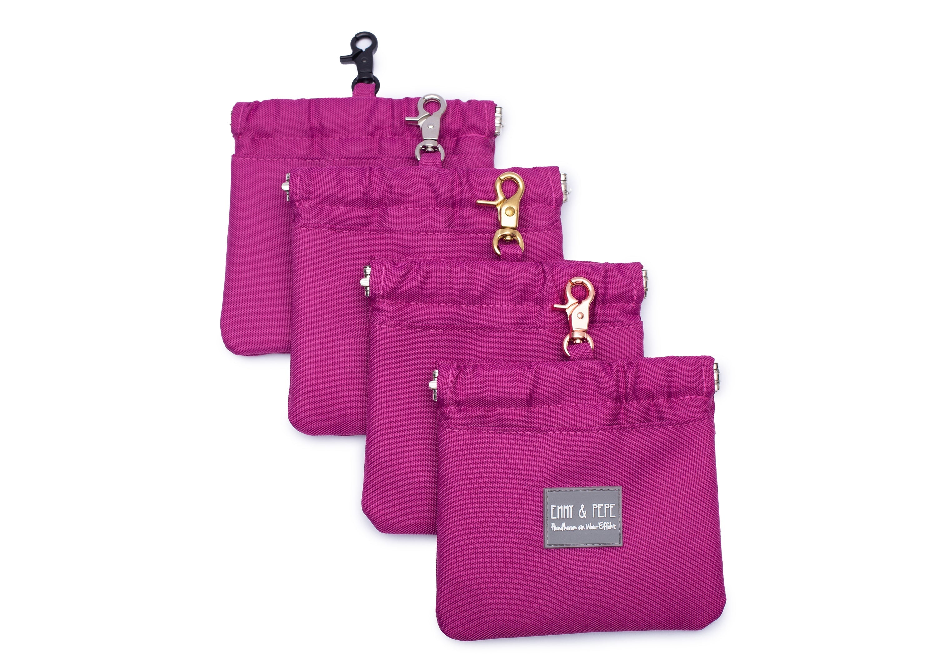 Wau-Pocket Magenta Leckerlitasche, passend zu den Wau-Packs, tausche die Pocket aus und kreiere einen neuen Look