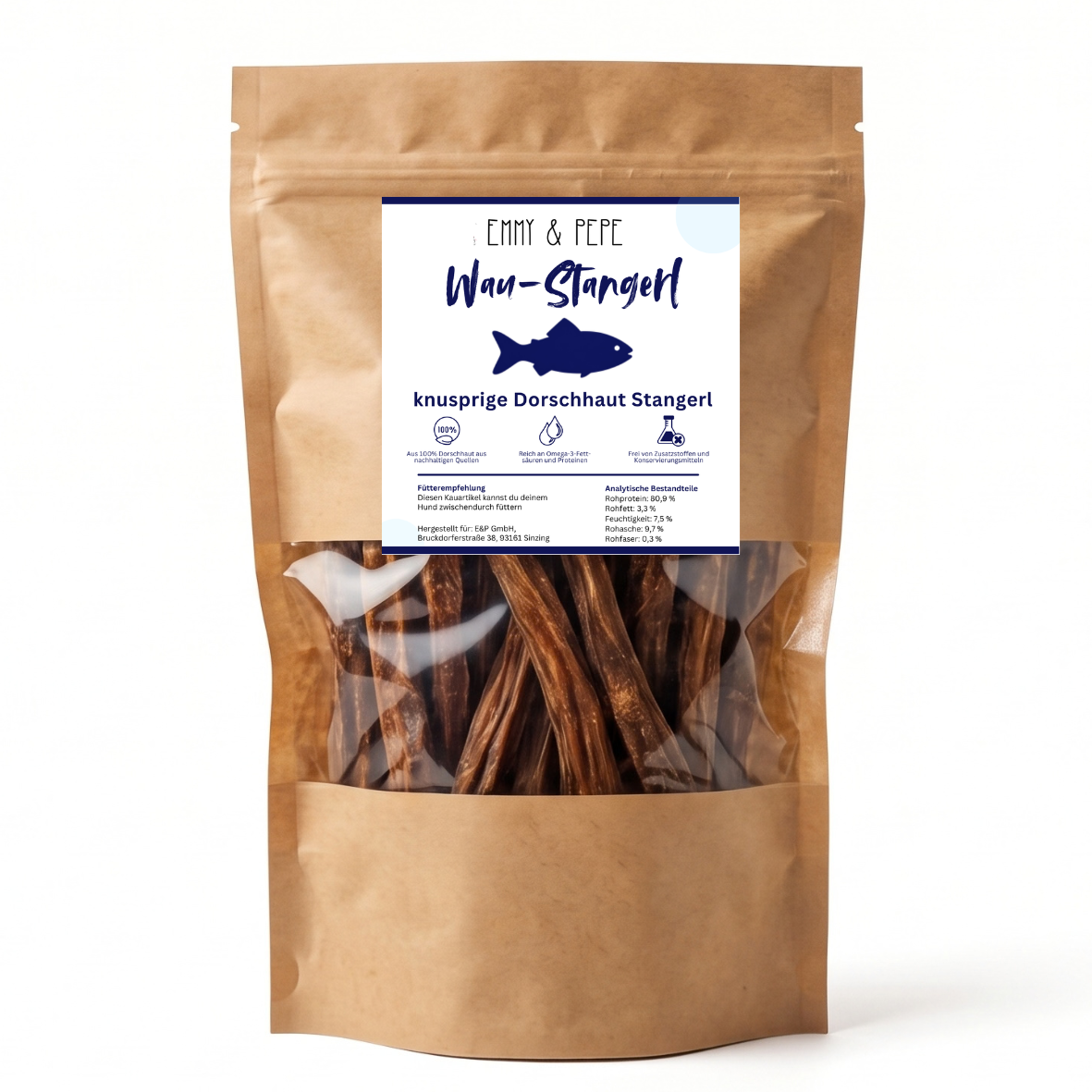 Wau-Stangerl Dorschhaut Sticks