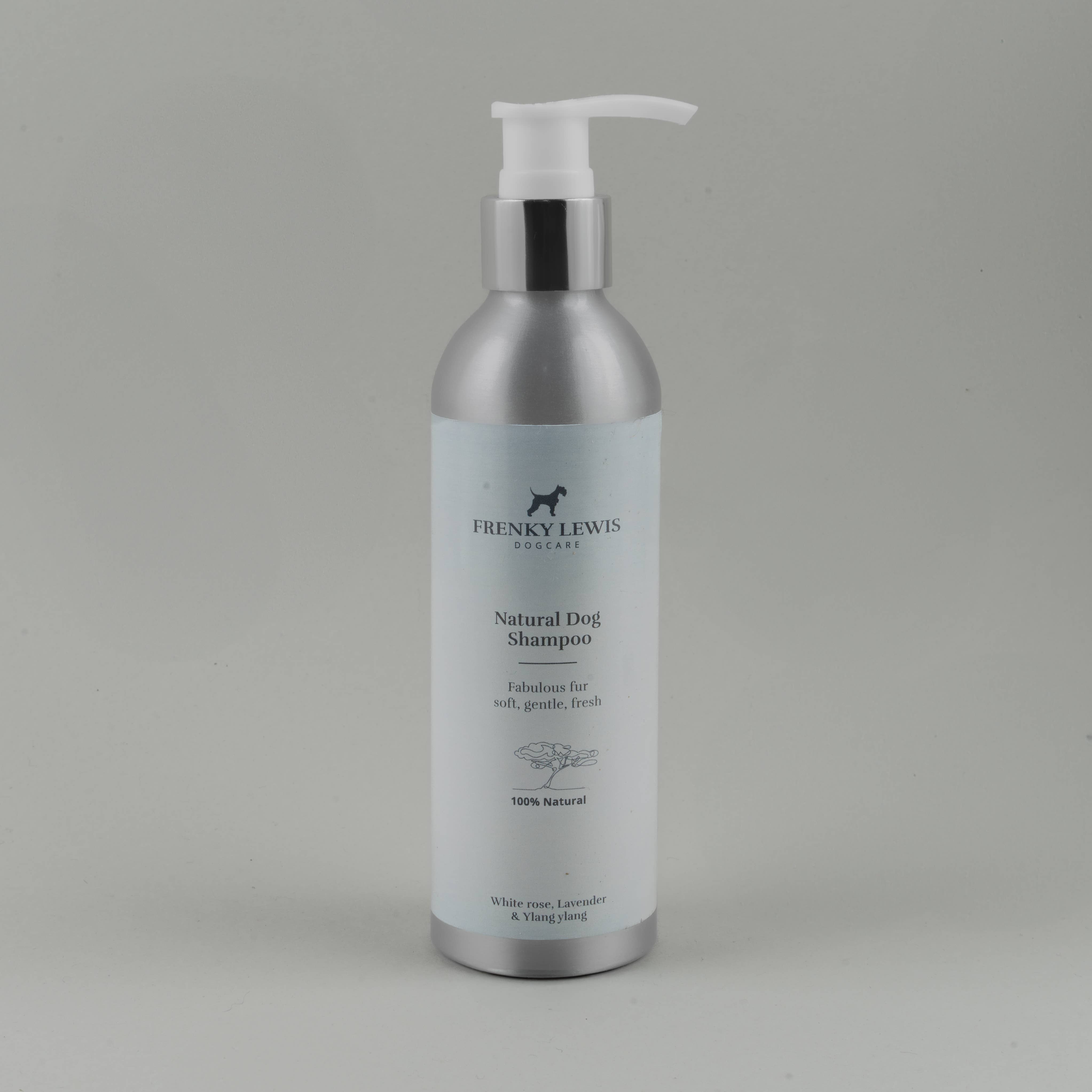 Natürliches Hundeshampoo - Weiße Rose & Lavendel