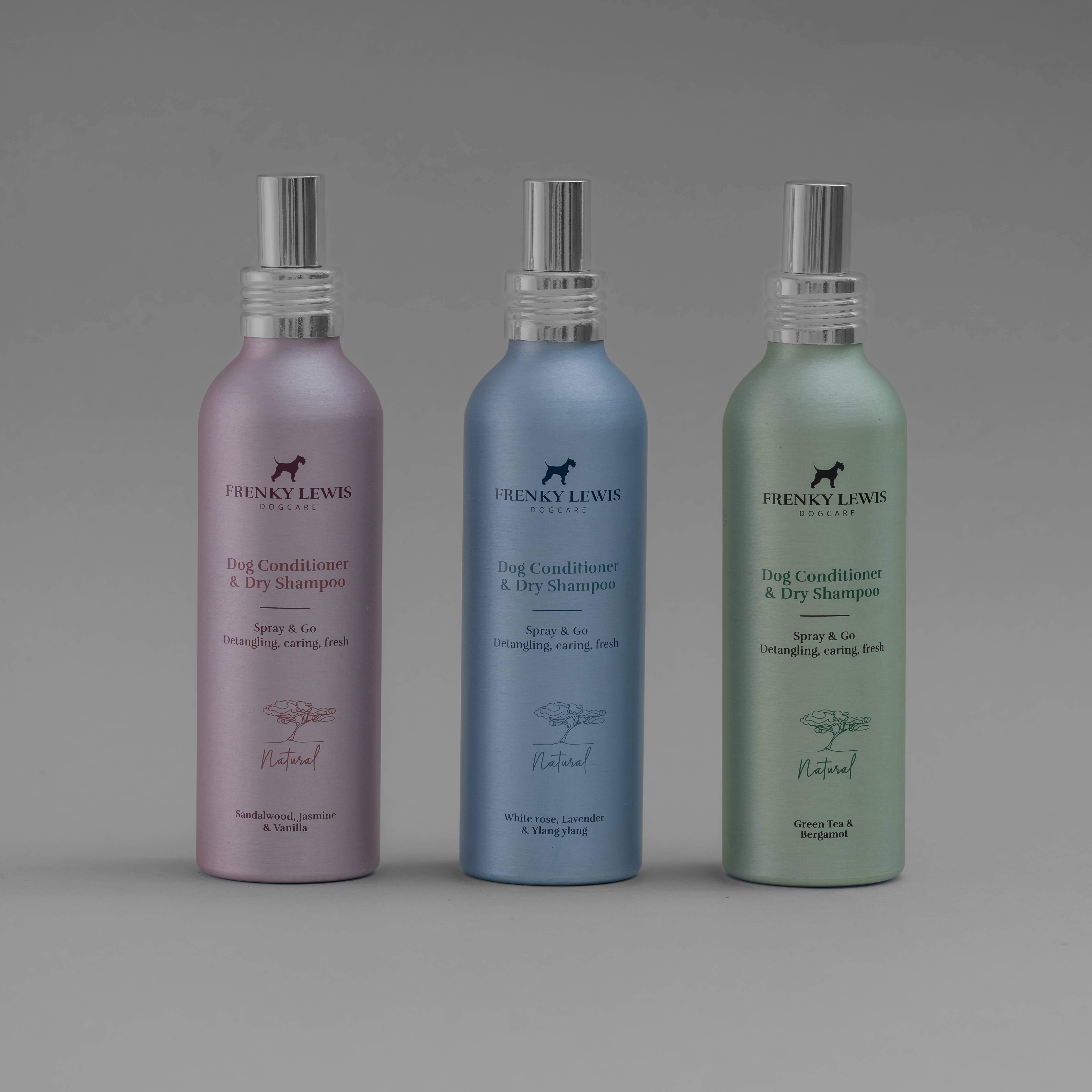 Trockenshampoo und Conditioner Sandelholz, Jasmin, Vanille 150 ml