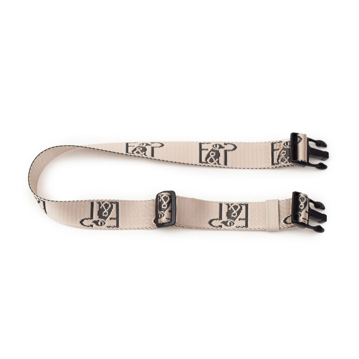 EMMY & PEPE Wau-Pack Ersatzgurt mit Logo in Gold – verstellbarer Wechselgurt für Wau-Pack Bauchtaschen aus strapazierfähigem Gurtband.