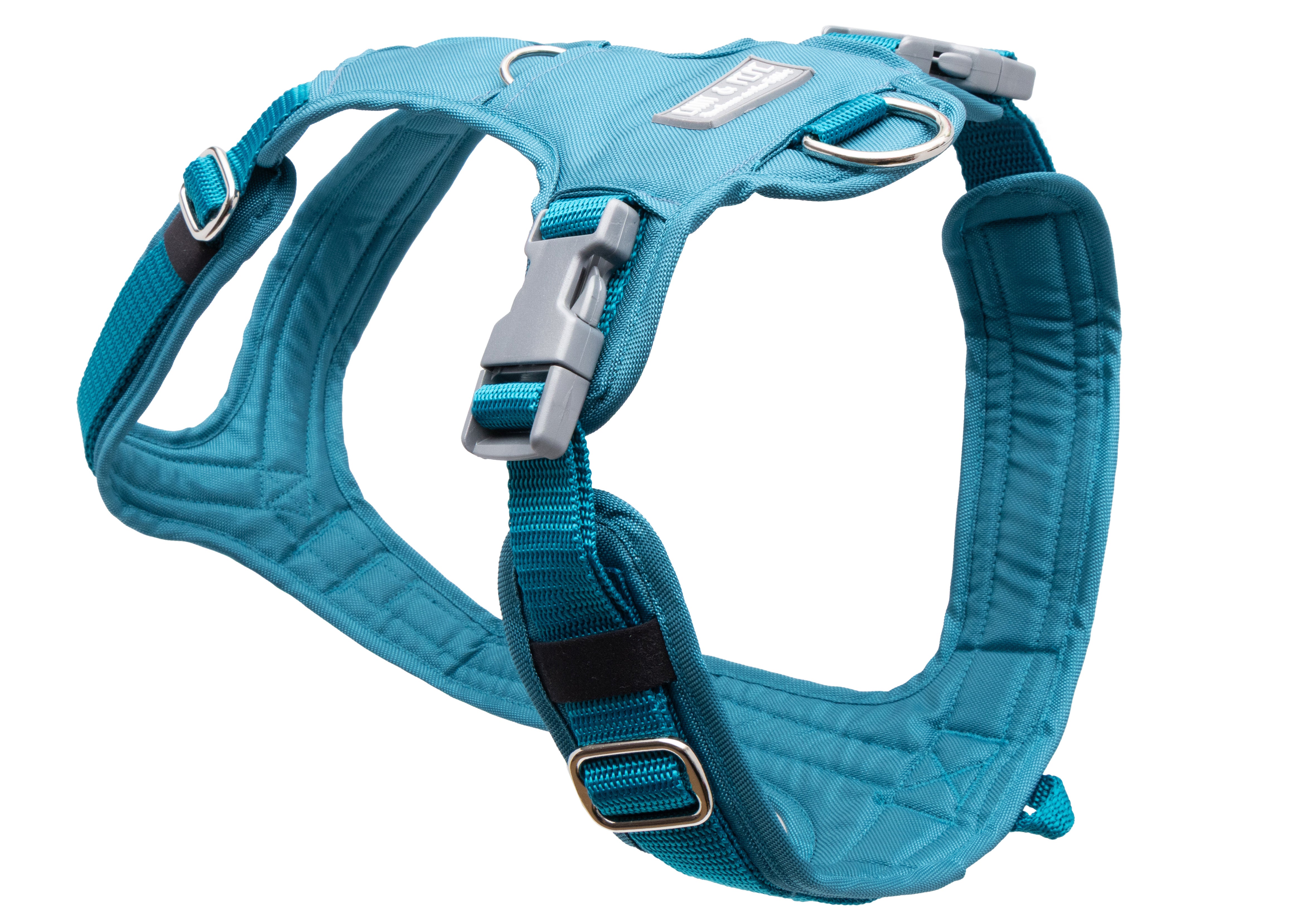 Hundegeschirr Aqua