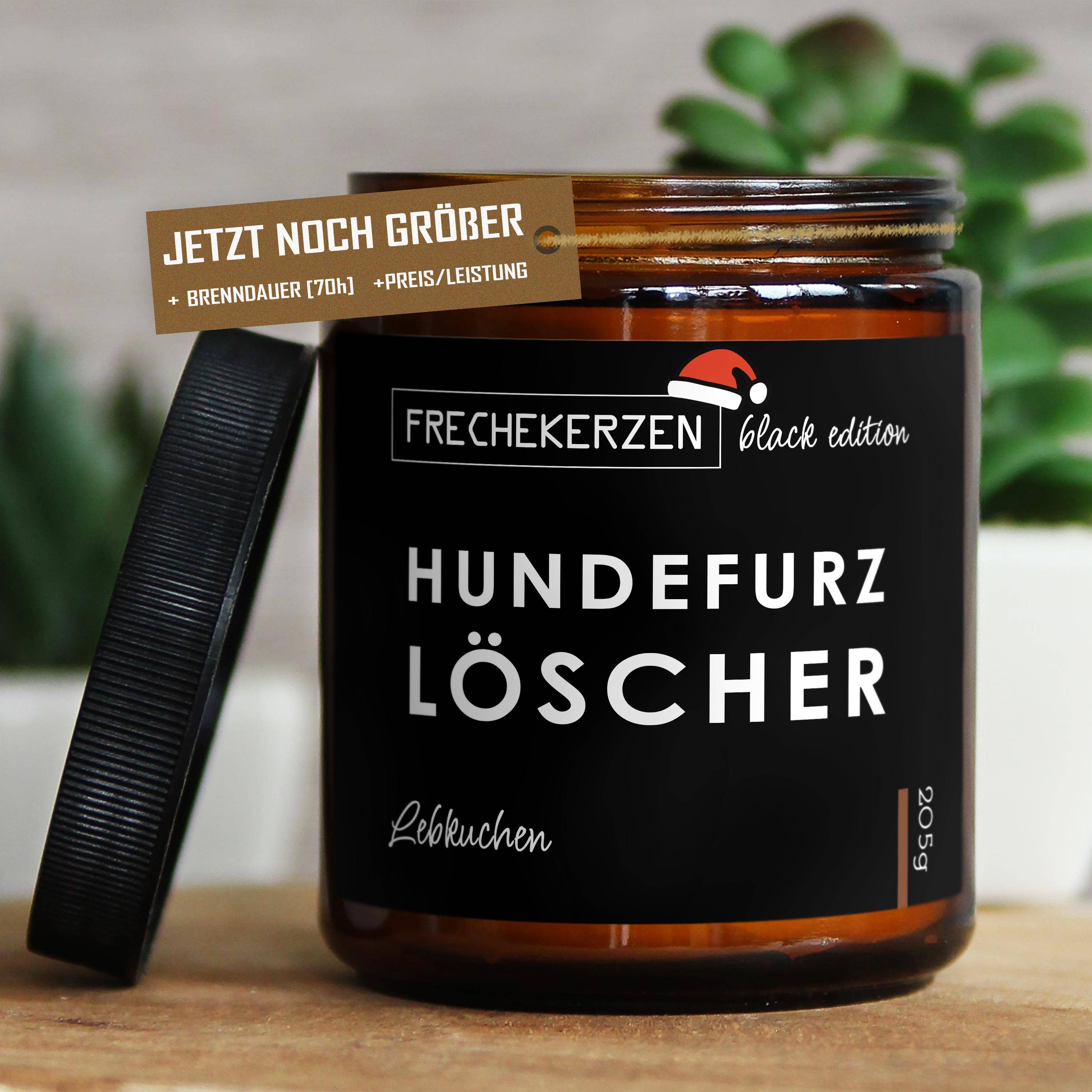 Freche Kerze | hundefurz löscher| Handmade Geschenk Duftke