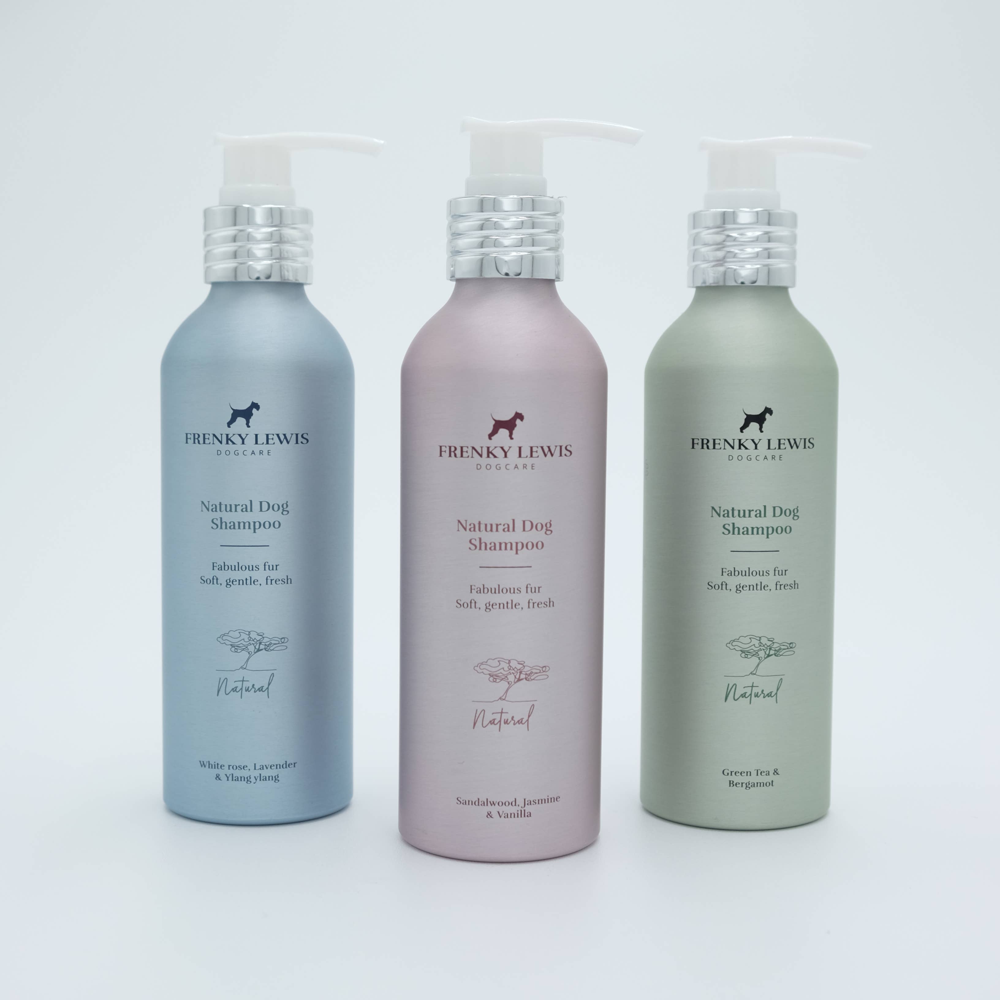Natürliches Hundeshampoo – Sandelholz, Jasmin, Vanille