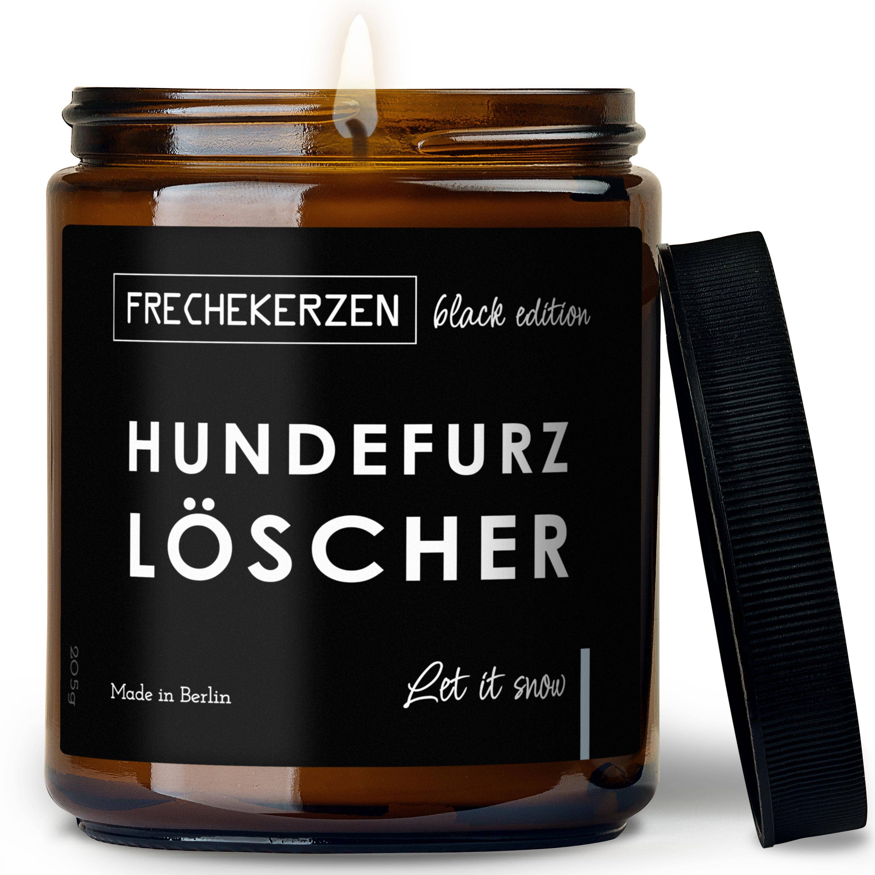 Freche Kerze | hundefurz löscher| Handmade Geschenk Duftke
