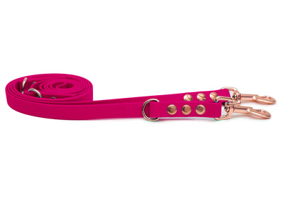 Pink Biothane leash