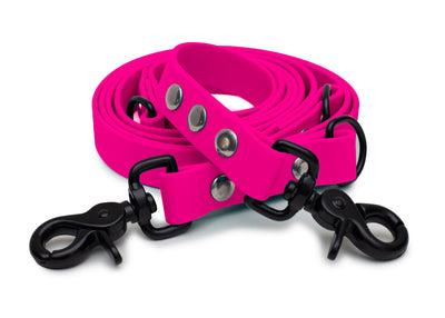Pink Biothane leash
