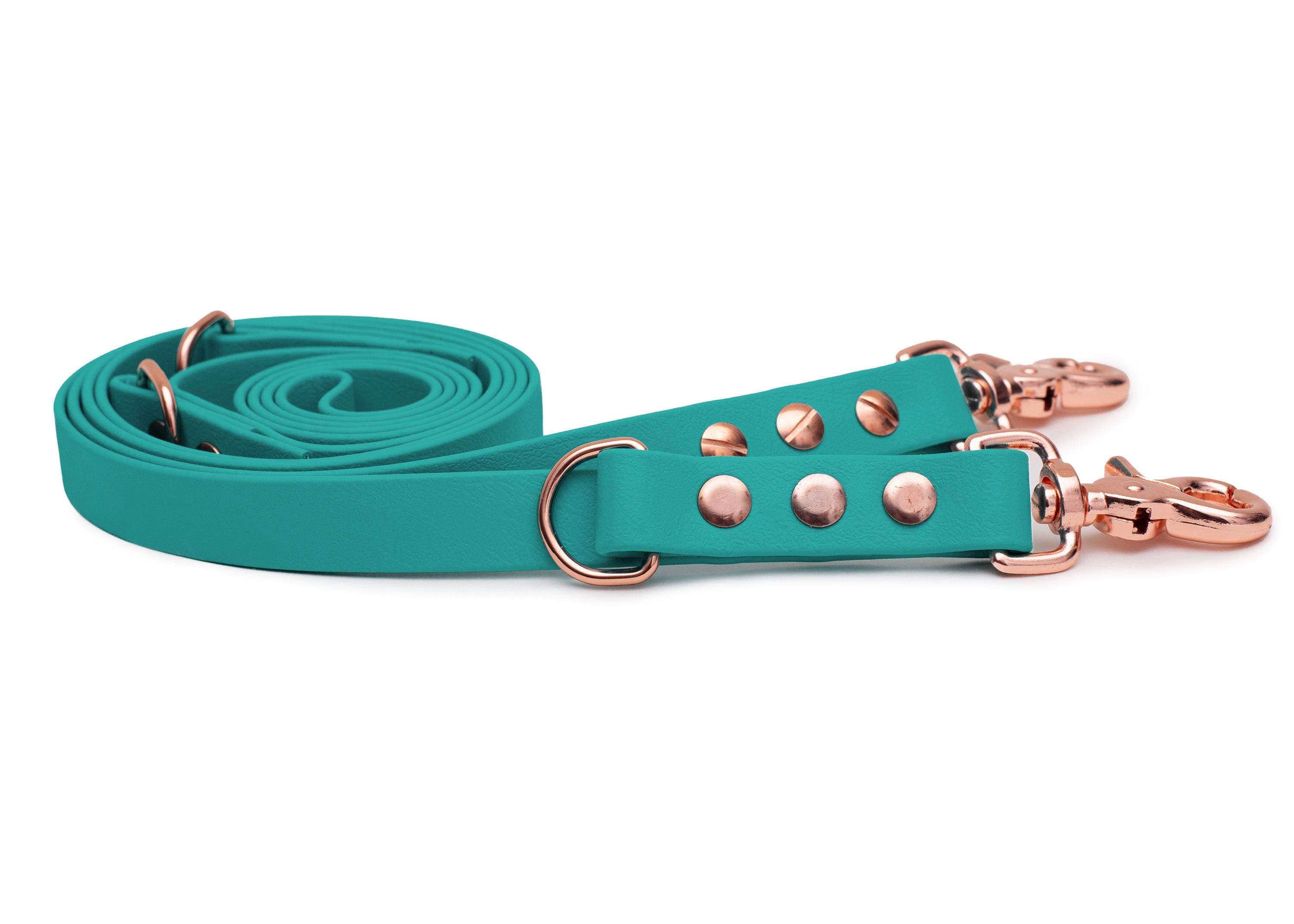 Biothane leash turquoise