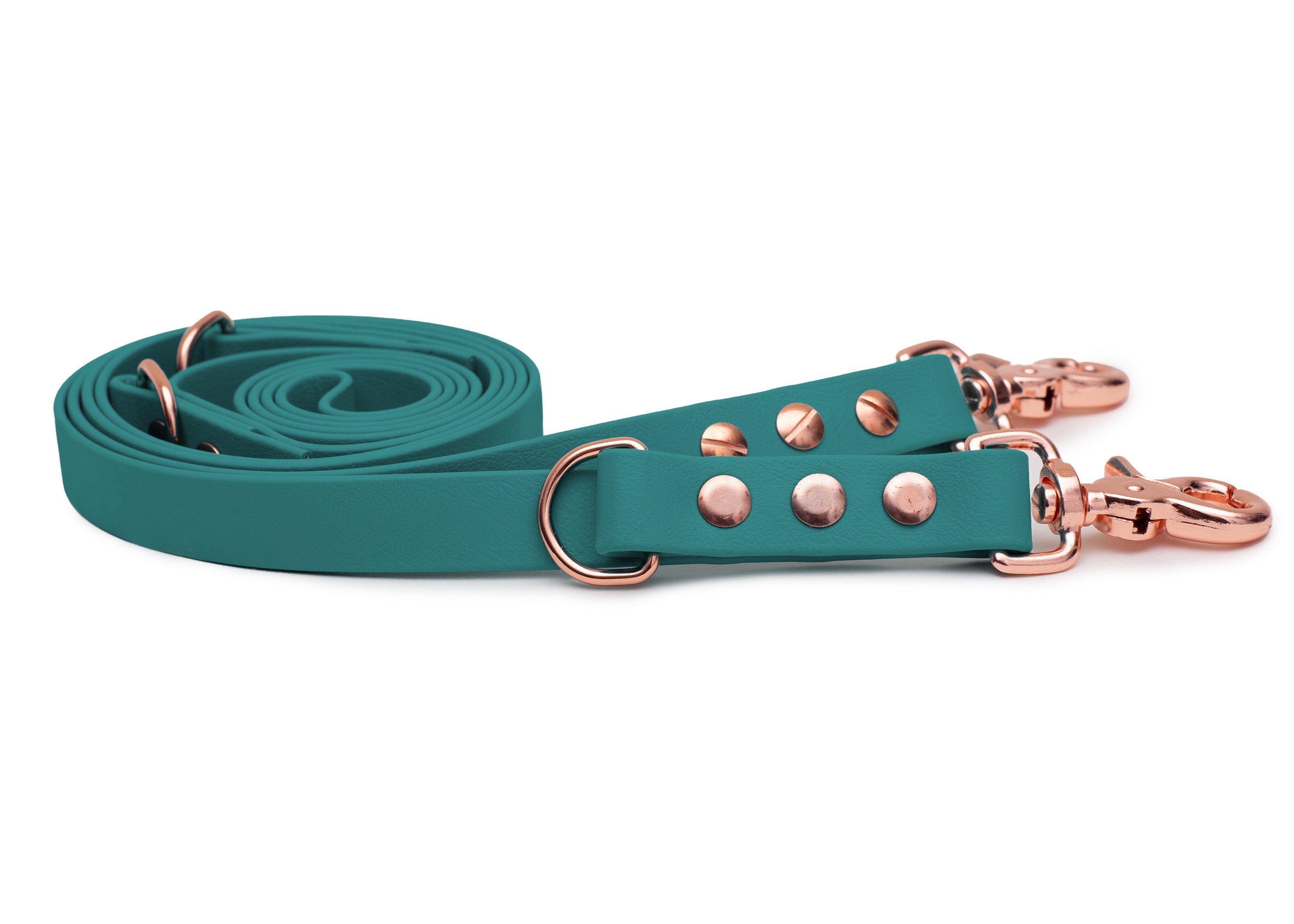 Biothane leash forest green