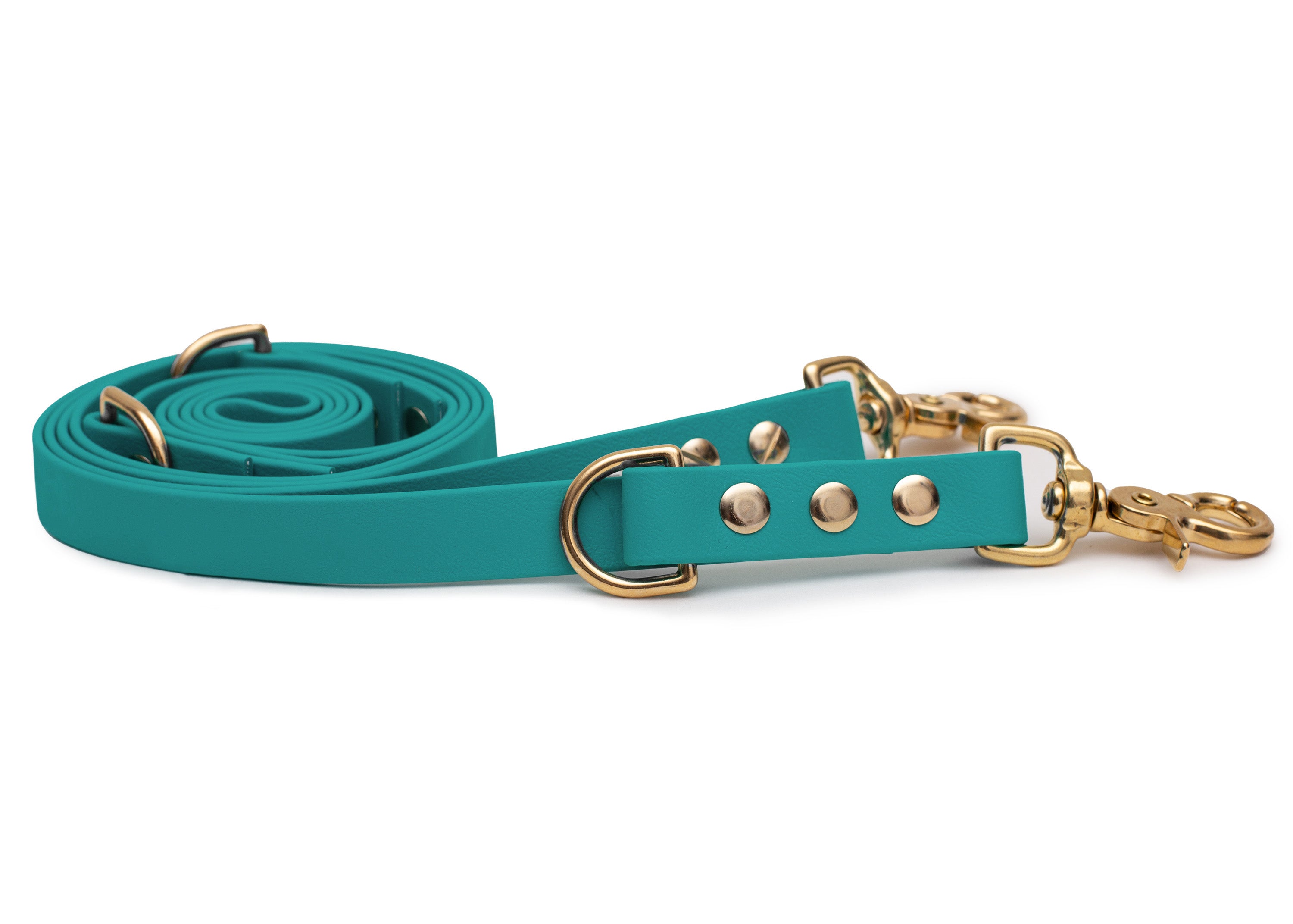 Biothane leash turquoise