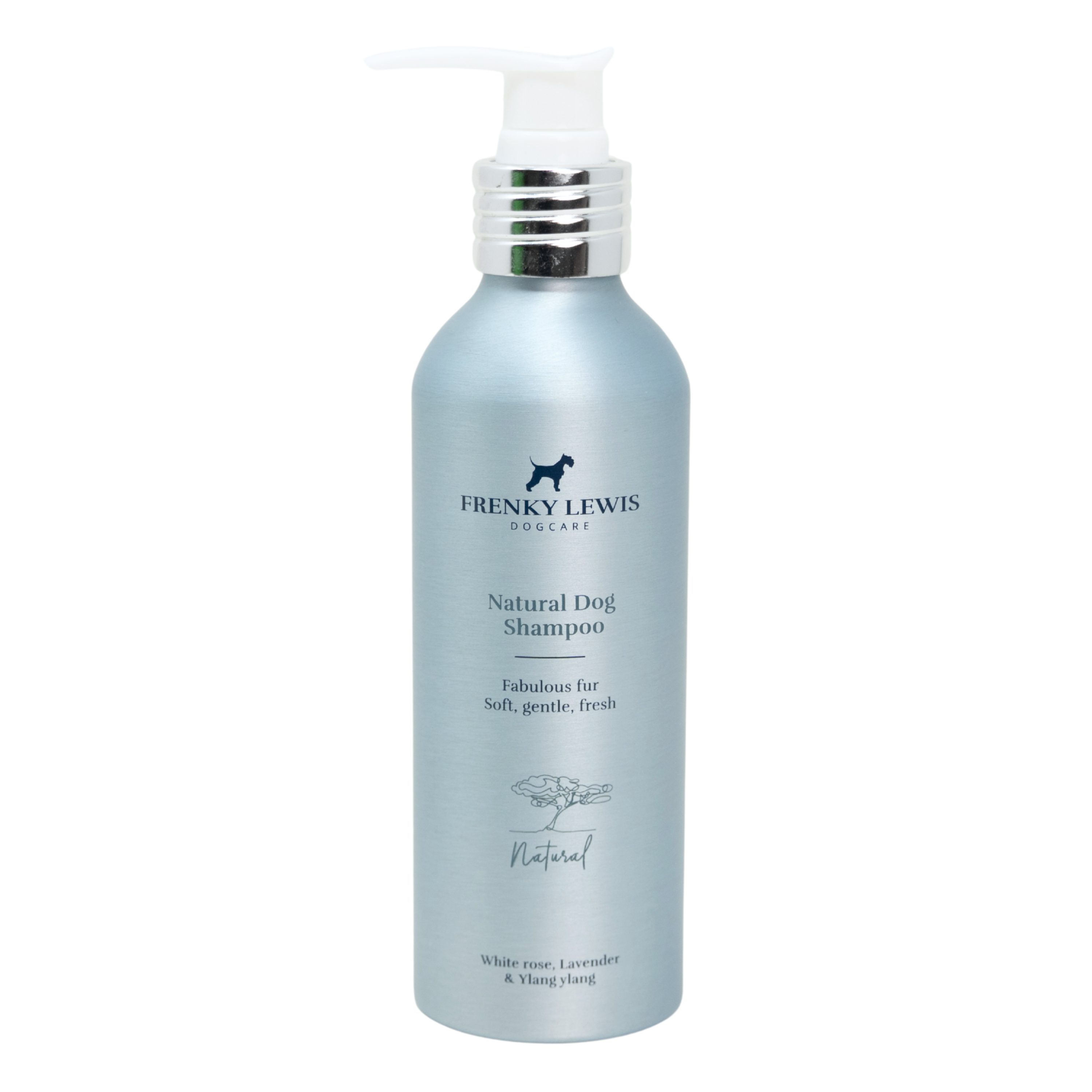 Natürliches Hundeshampoo - Weiße Rose & Lavendel