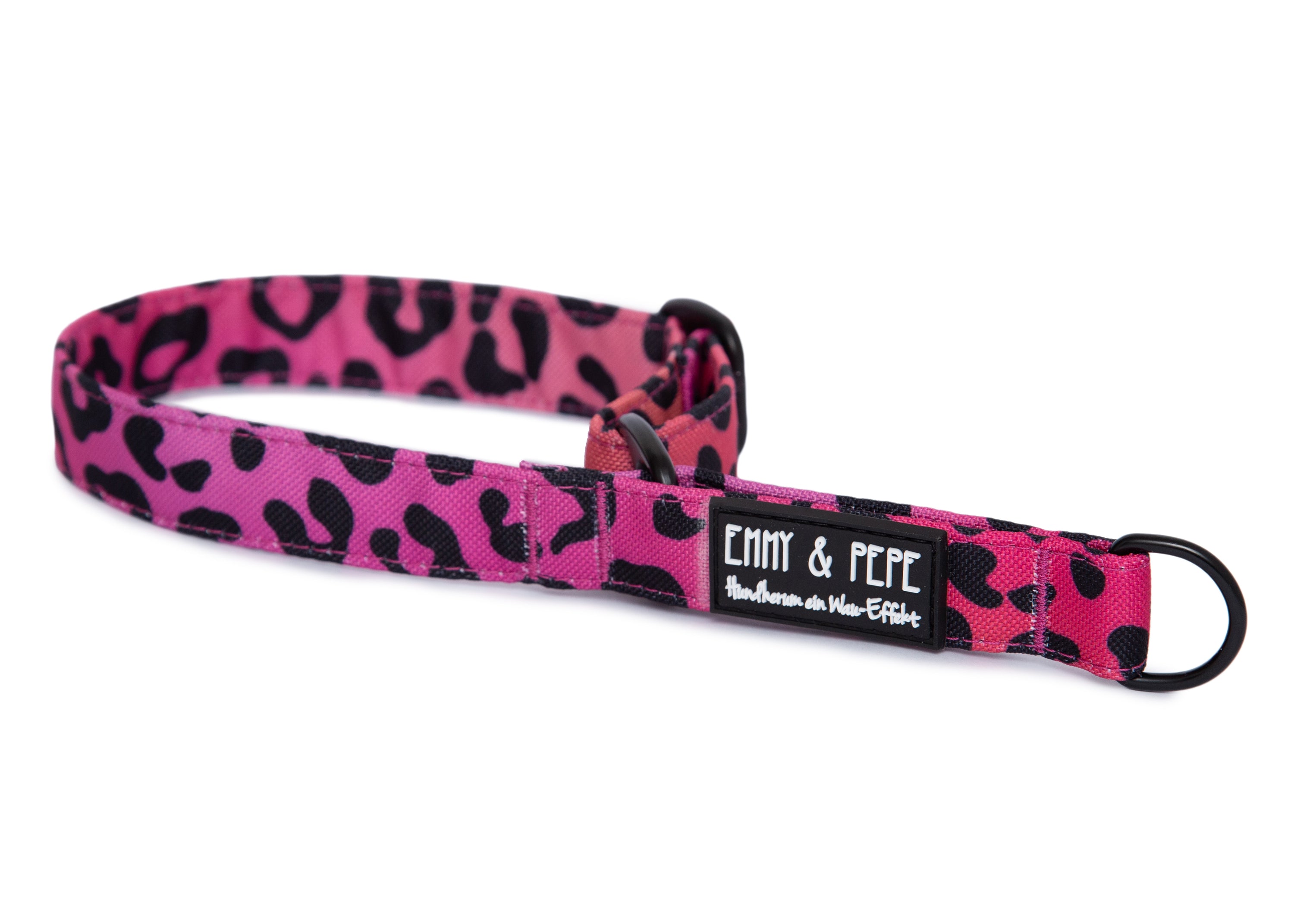 Zugstopp-Halsband Leo Pink