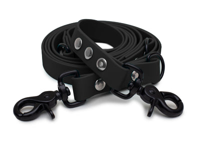 Biothane leash black