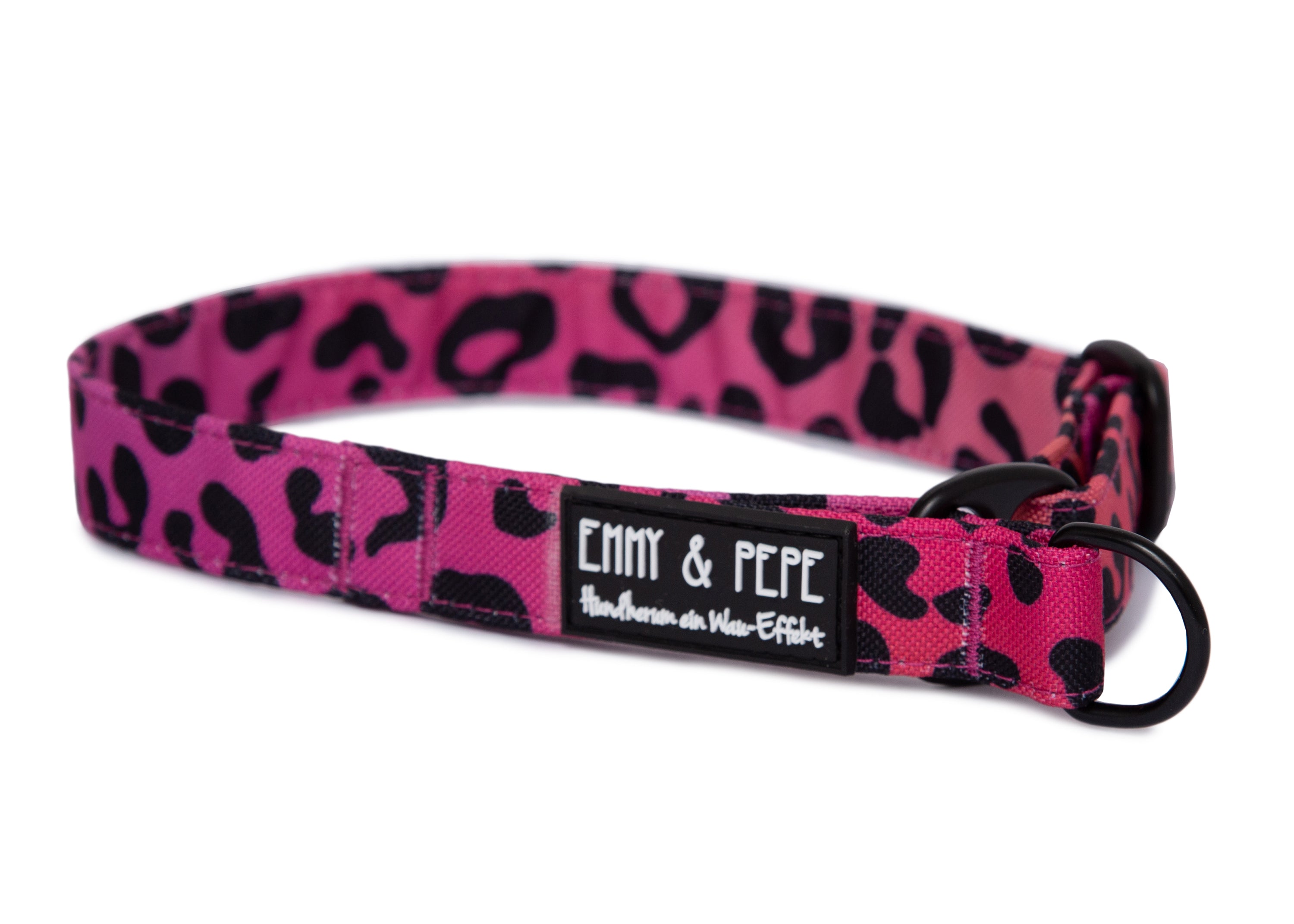 Zugstopp-Halsband Leo Pink